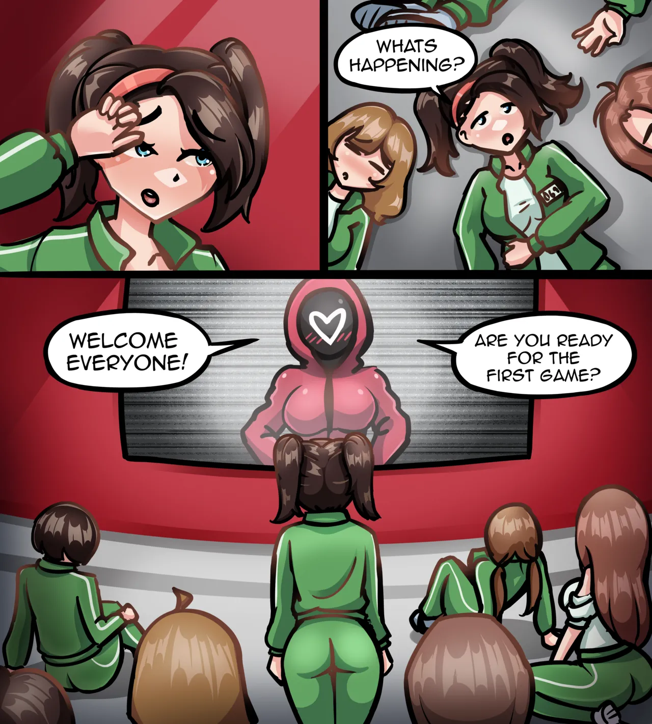 Squid Game Spicy Ending 1-2 page 1 full