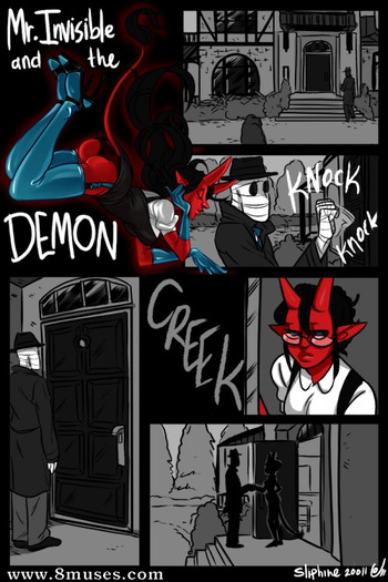Mr Invisible Side Story : The Demon cover