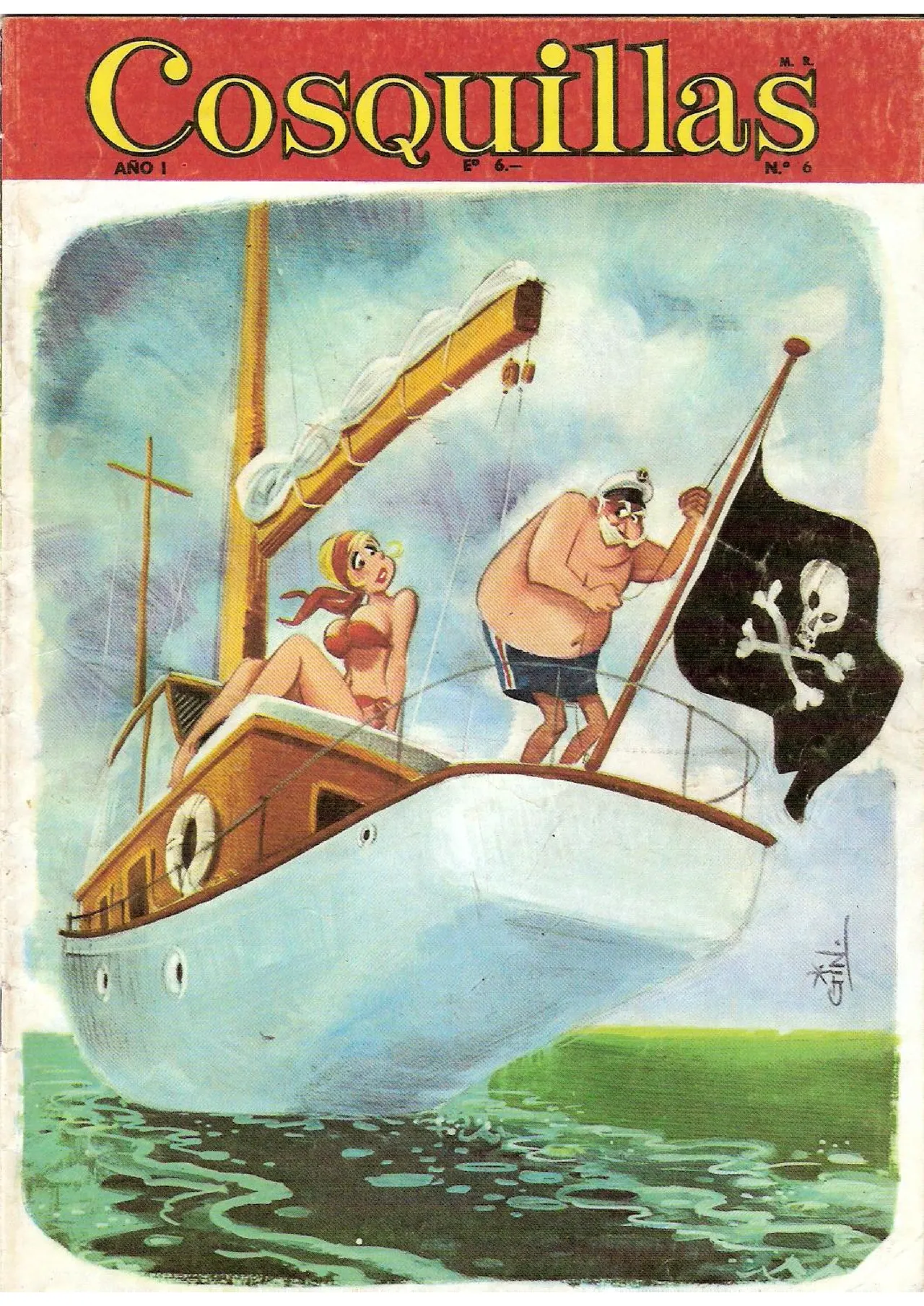 Revista Cosquillas #6 page 1 full