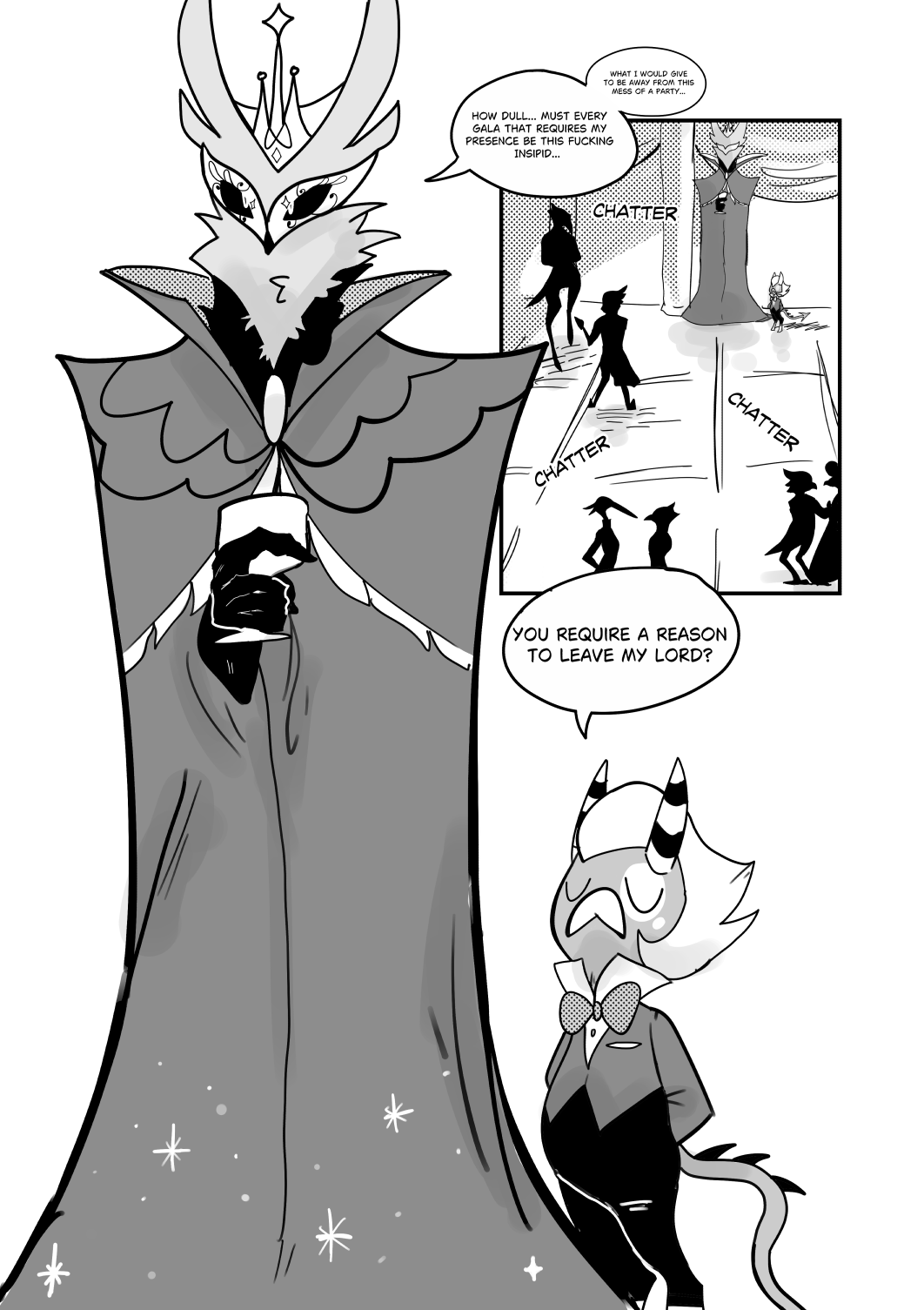 "HUSH" page 3 full