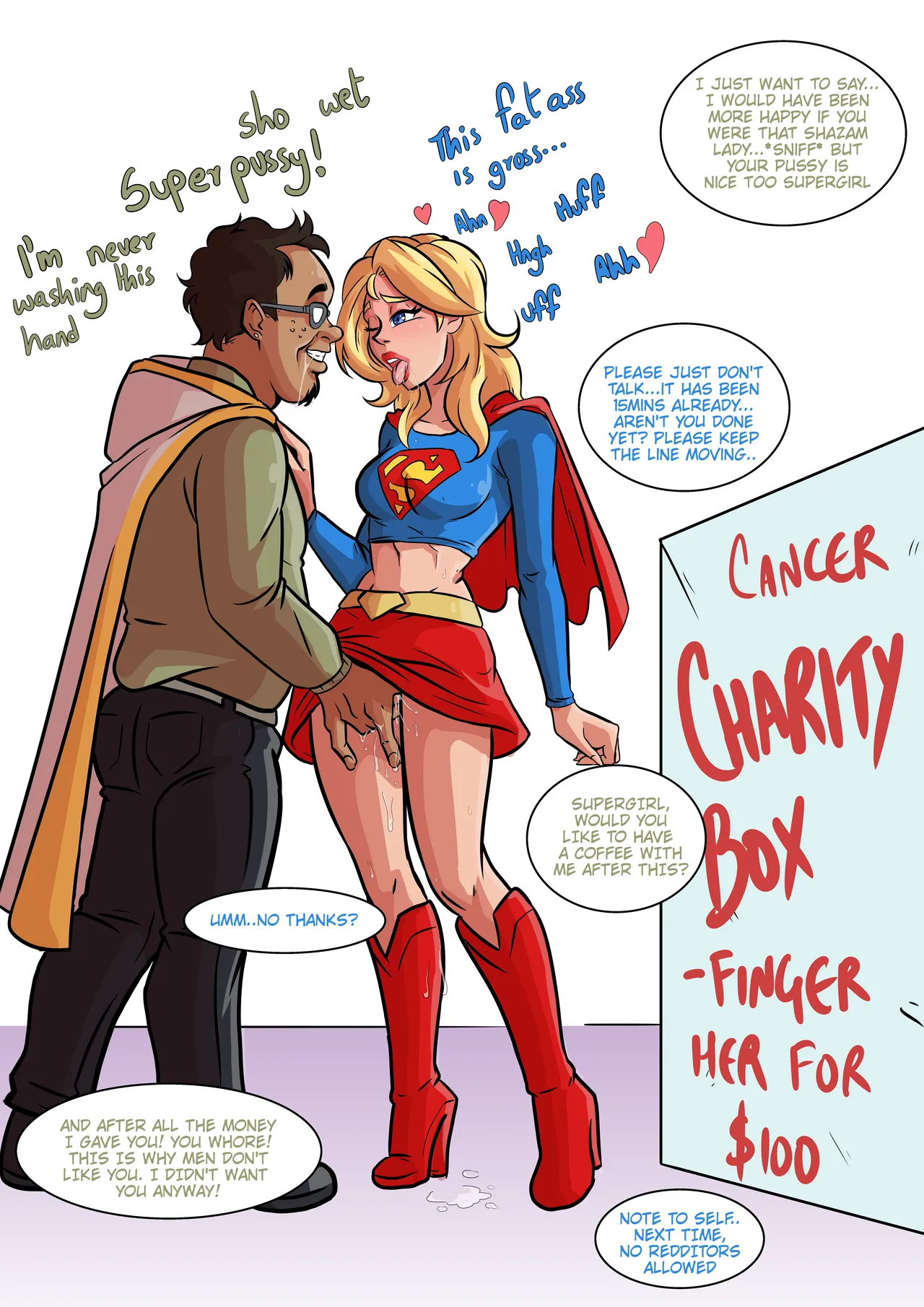 Supergirl gets trained page 8 full