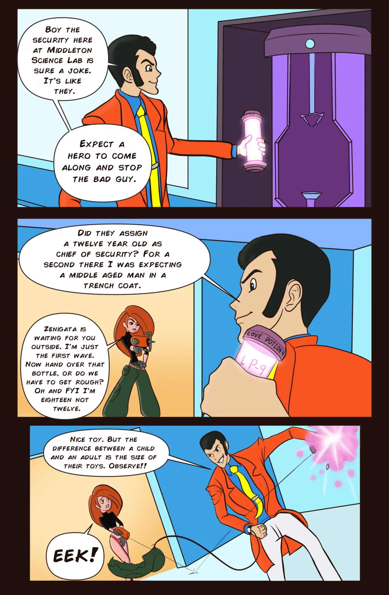 Lupin III x Kim Possible page 2 full