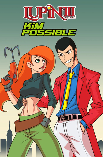 Lupin III x Kim Possible cover