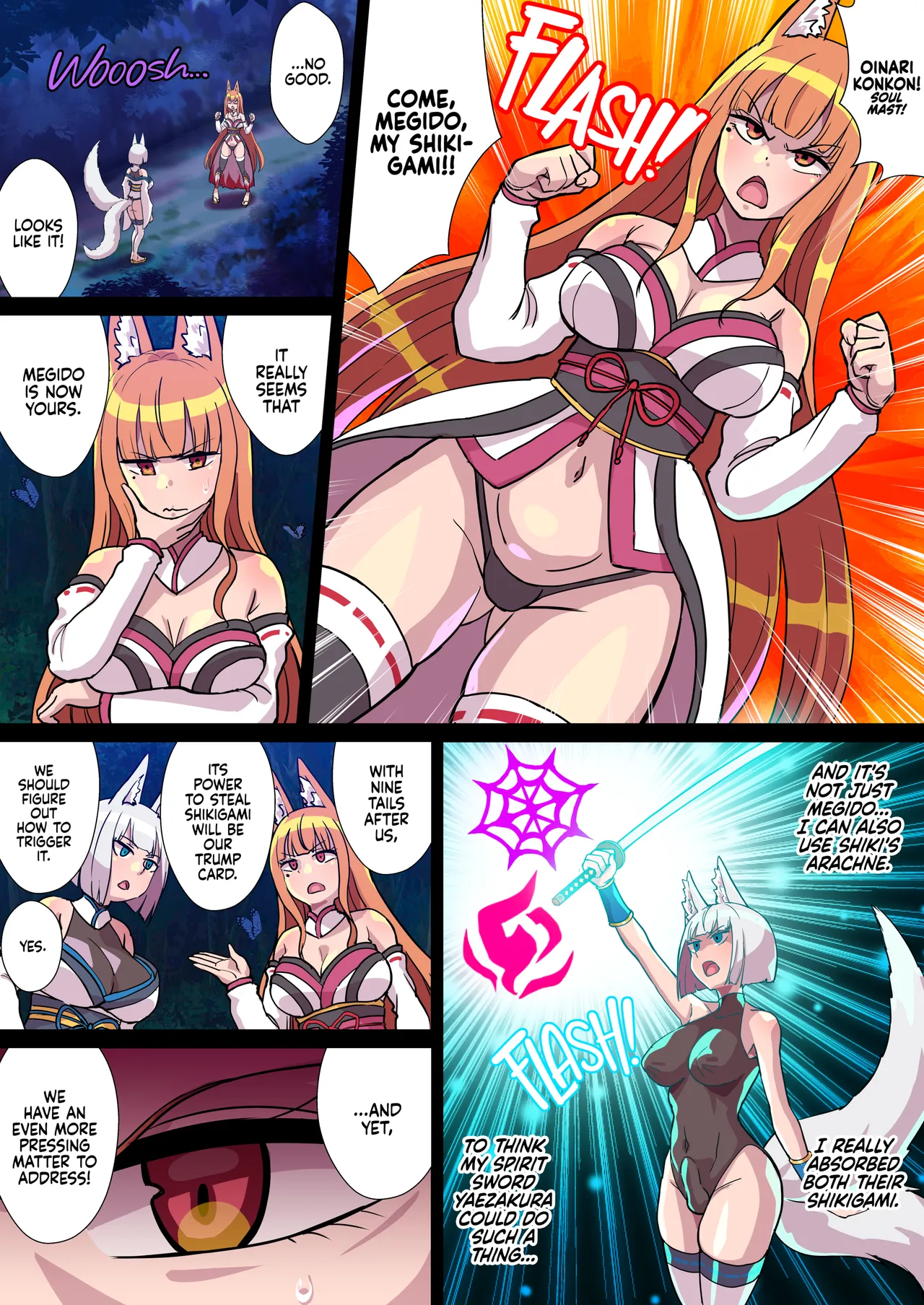 Futanari Kunoichi Nine Tails 2: Papillon page 5 full