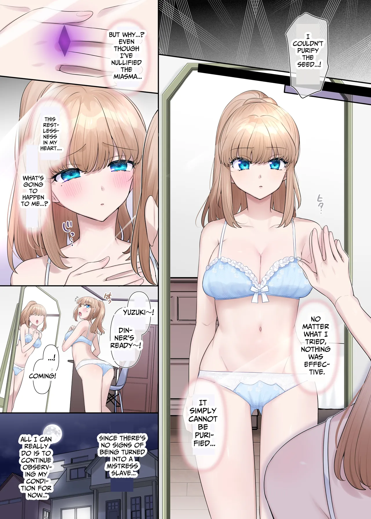 Kikou Seiki Alestia ~Nottorareta Aijou to Inda ni Somaru Kokoro~ | Shining Holy Princess Alestia ~Hijacking Pure Love Until Her Heart &amp; Soul Are Tainted With Lust~ page 8 full