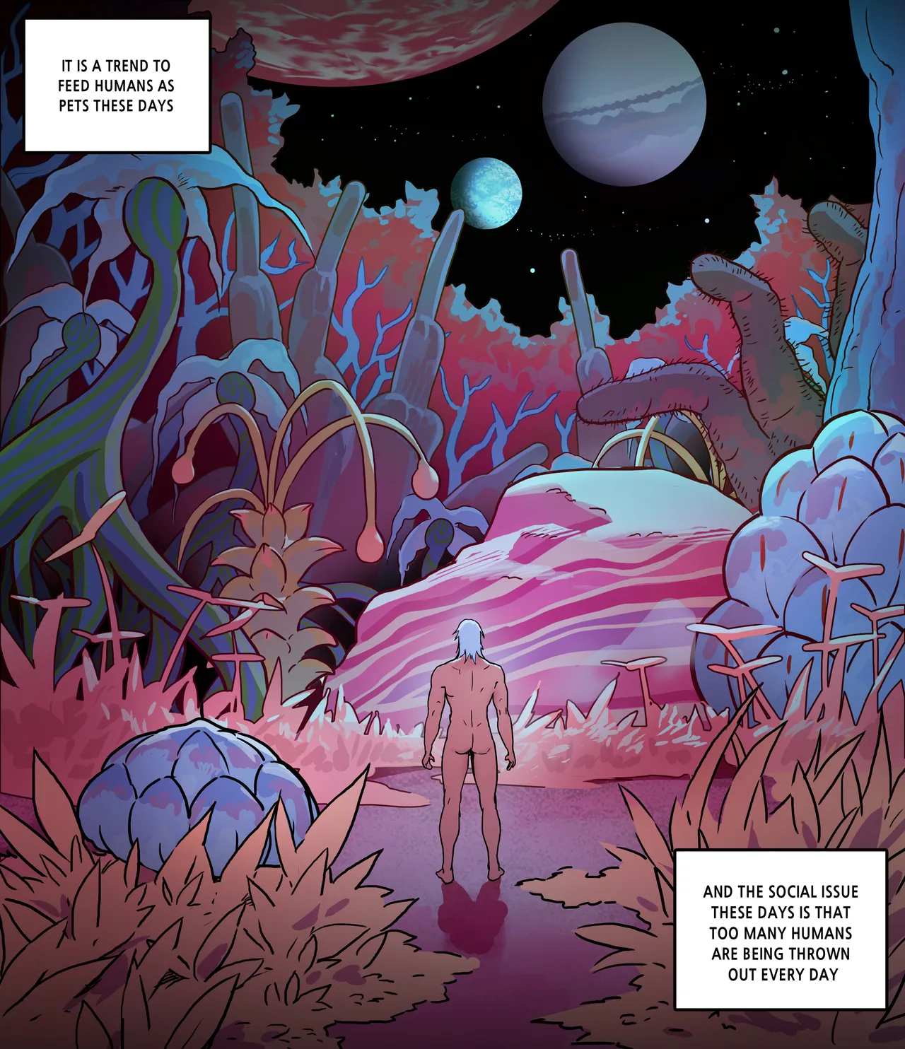 STRAY HUMAN page 1 full