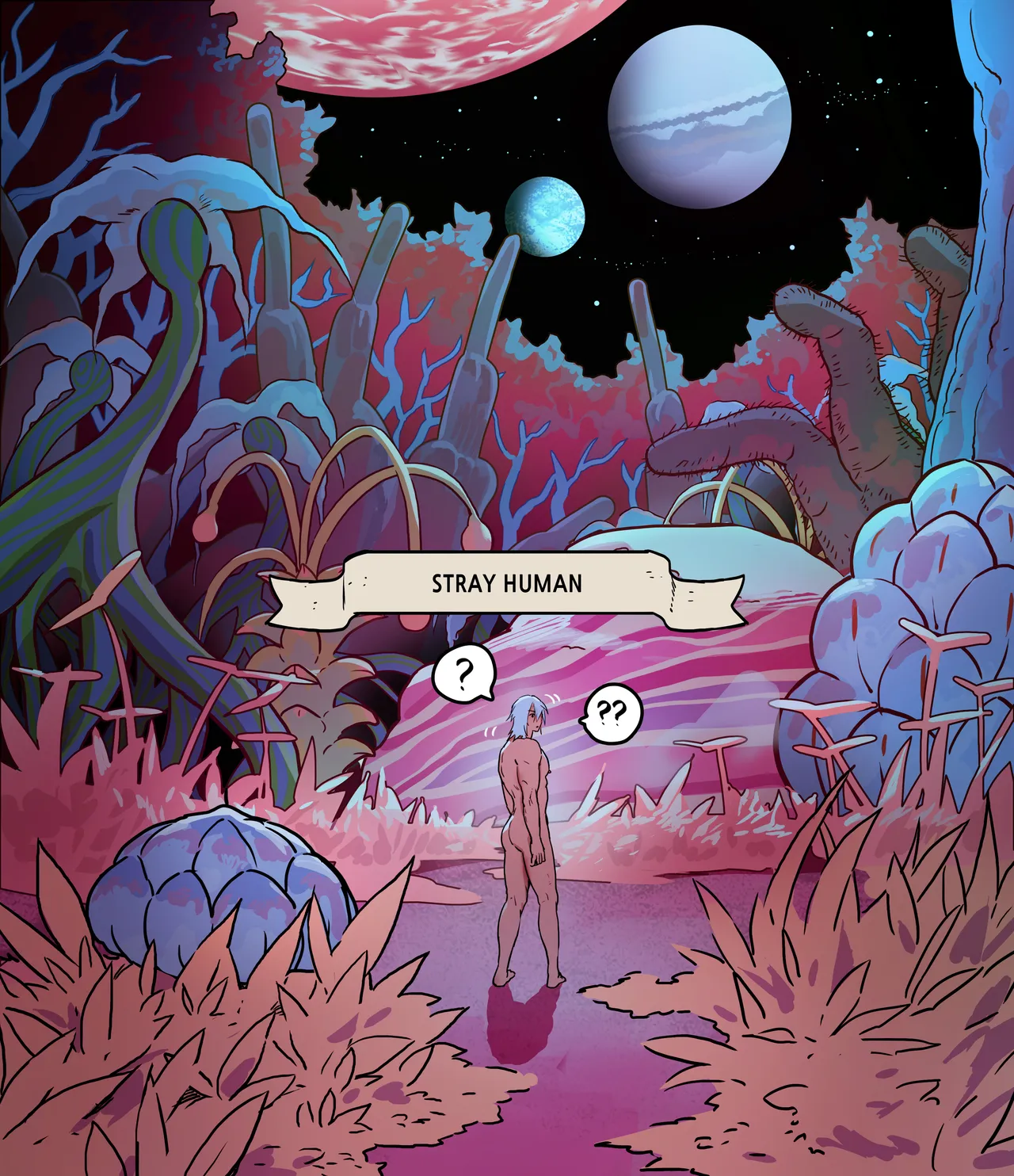 STRAY HUMAN page 2 full