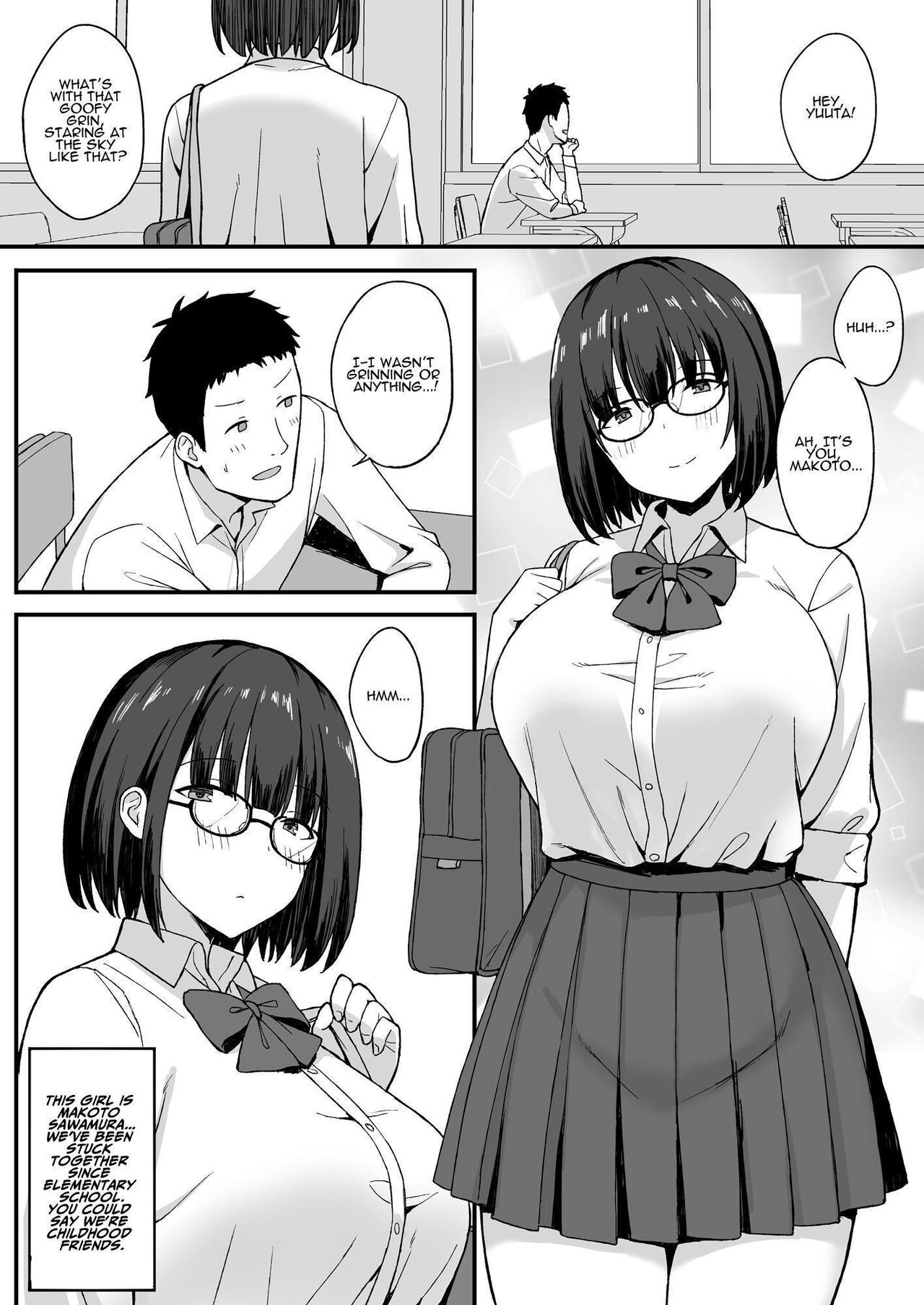 Jimi Kyonyuu No Stalker Onna Ni Gokuhaku Saretanode Yarimakutte Mita Hanashi 2 | I Was Confessed To By A Plain Busty Stalker Girl, So I Fucked Her Like Crazy 2 page 6 full