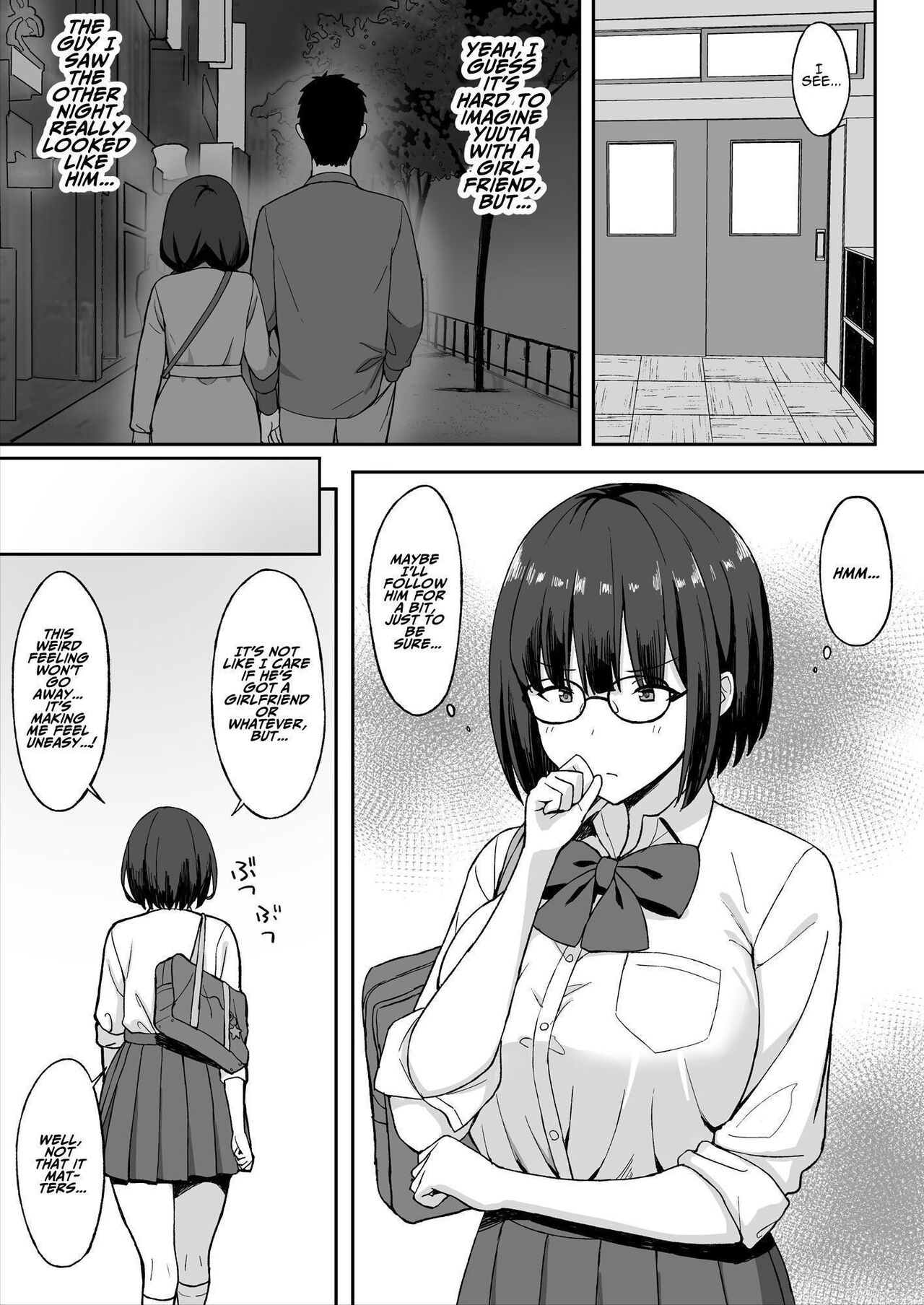 Jimi Kyonyuu No Stalker Onna Ni Gokuhaku Saretanode Yarimakutte Mita Hanashi 2 | I Was Confessed To By A Plain Busty Stalker Girl, So I Fucked Her Like Crazy 2 page 8 full