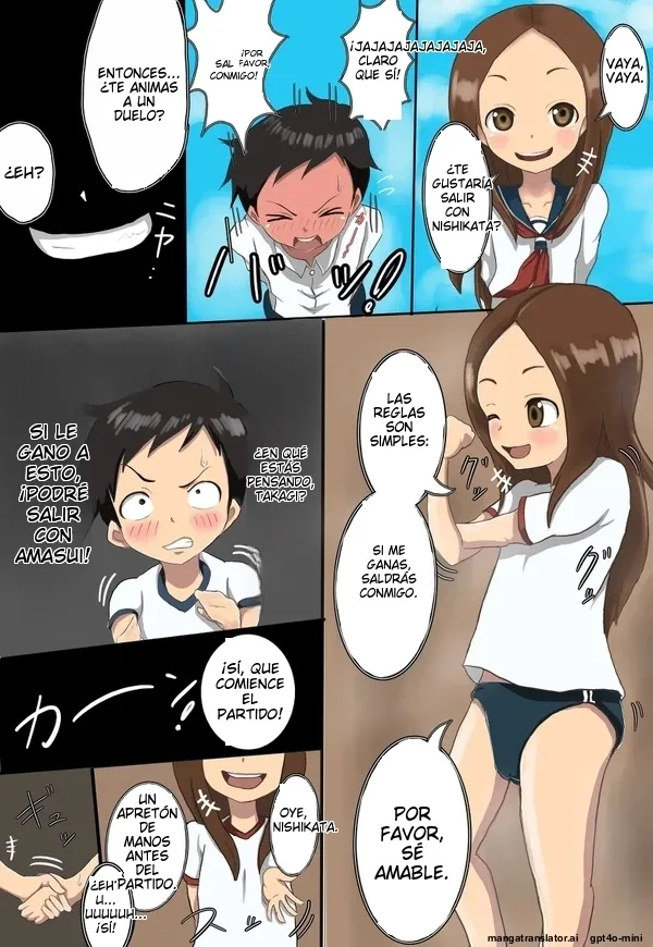 El entrenamiento del Wawita Nishikata domado por Takagi page 2 full