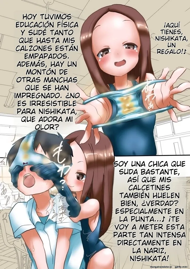 El entrenamiento del Wawita Nishikata domado por Takagi page 7 full