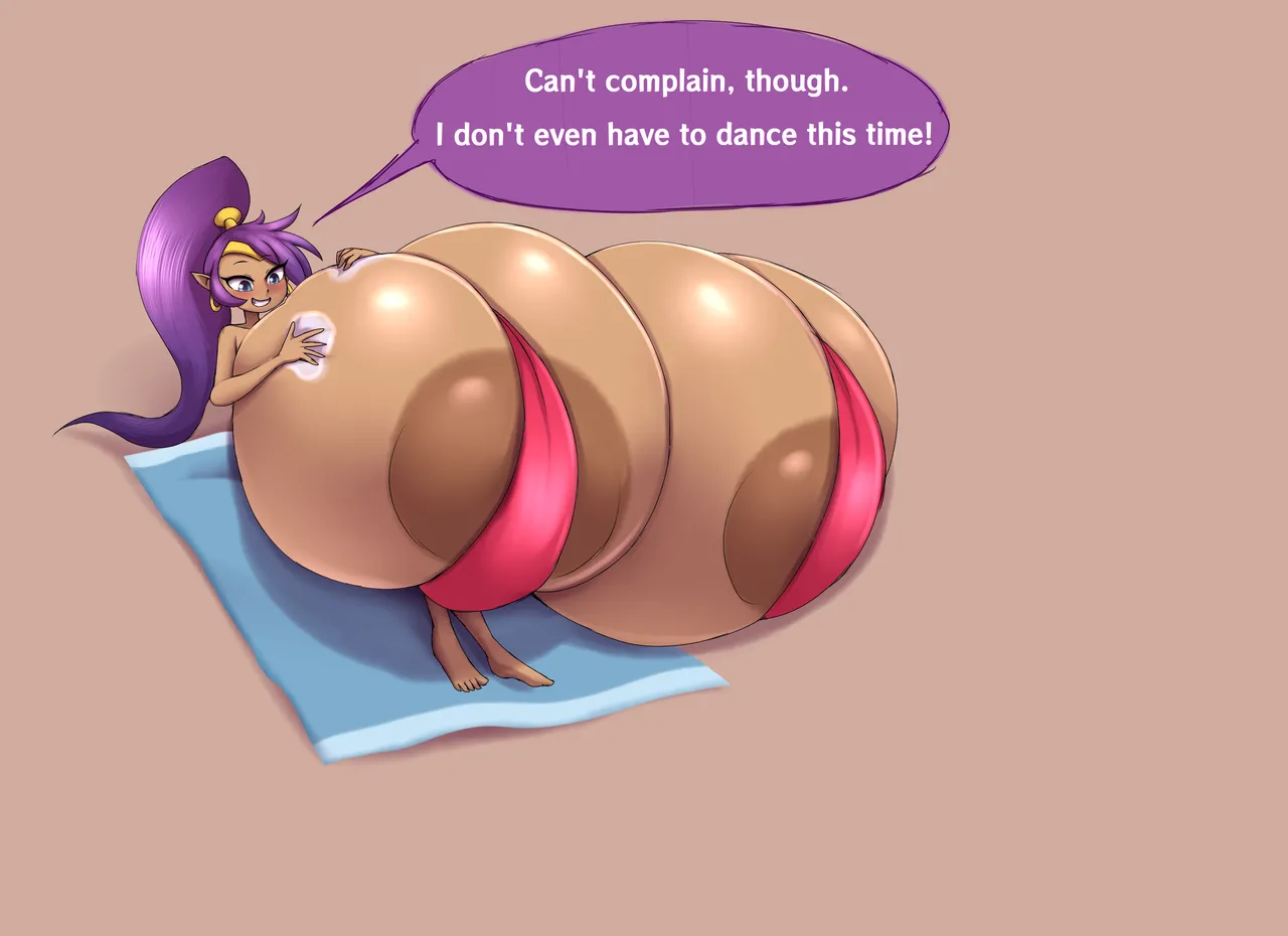 Shantae's Sun lotion Mishaps page 3 full