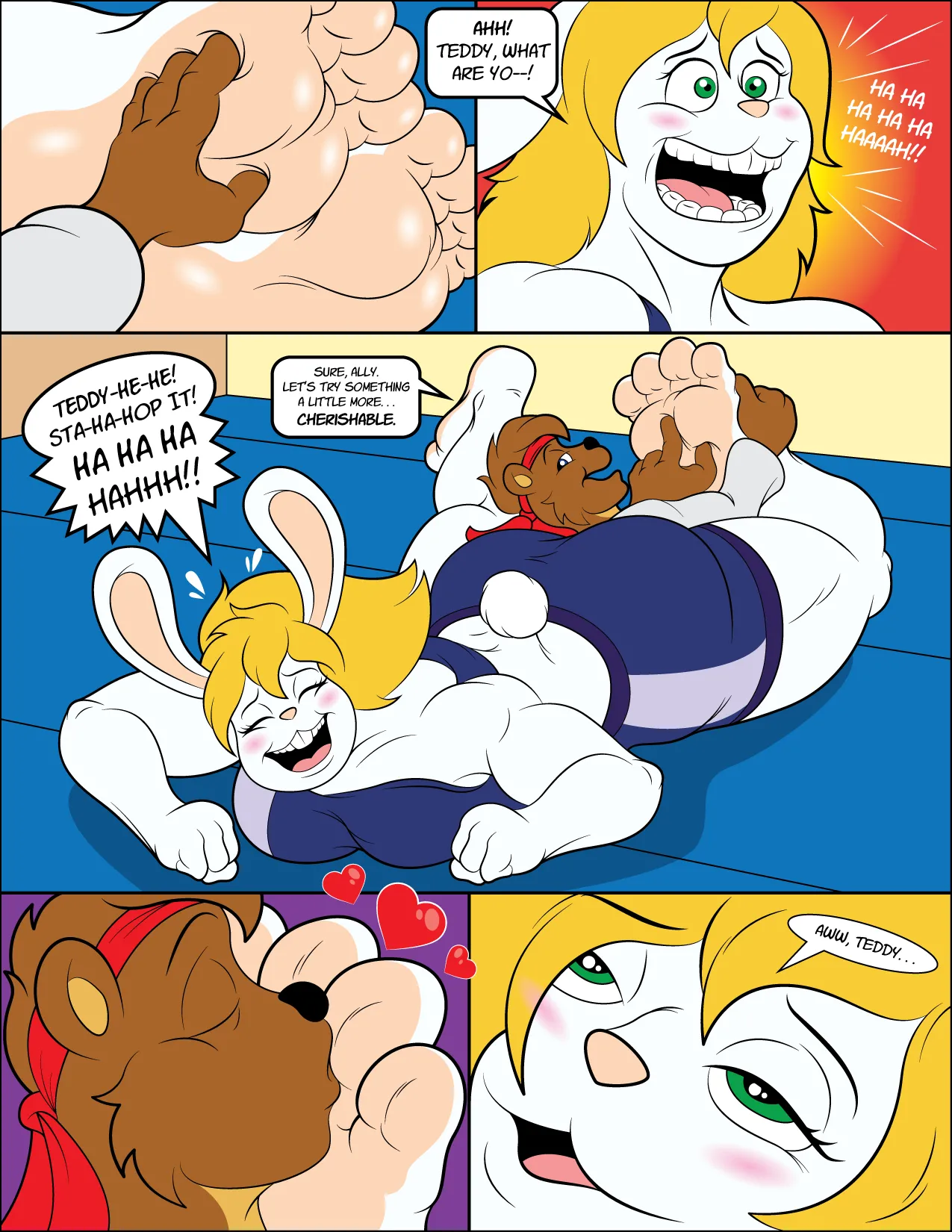 A FRIENDLY SPAR page 6 full