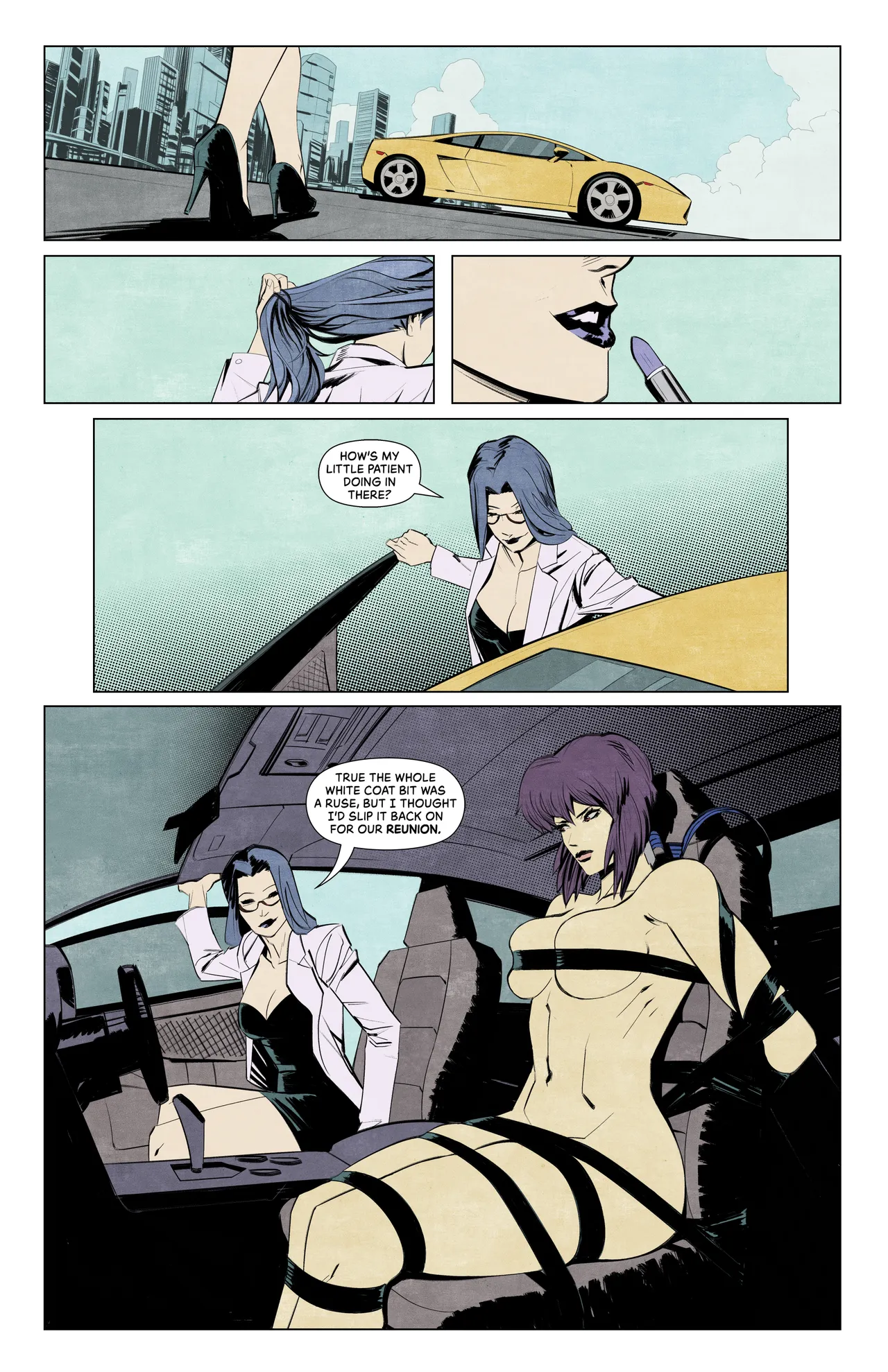 GitS SAC: Detailed Checkup page 1 full