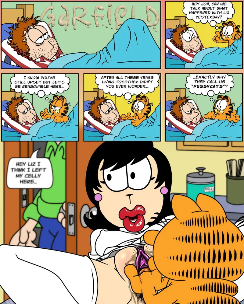 Jon Enables Garfield's Lasagna Addiction Because He's A Cuck page 7 full