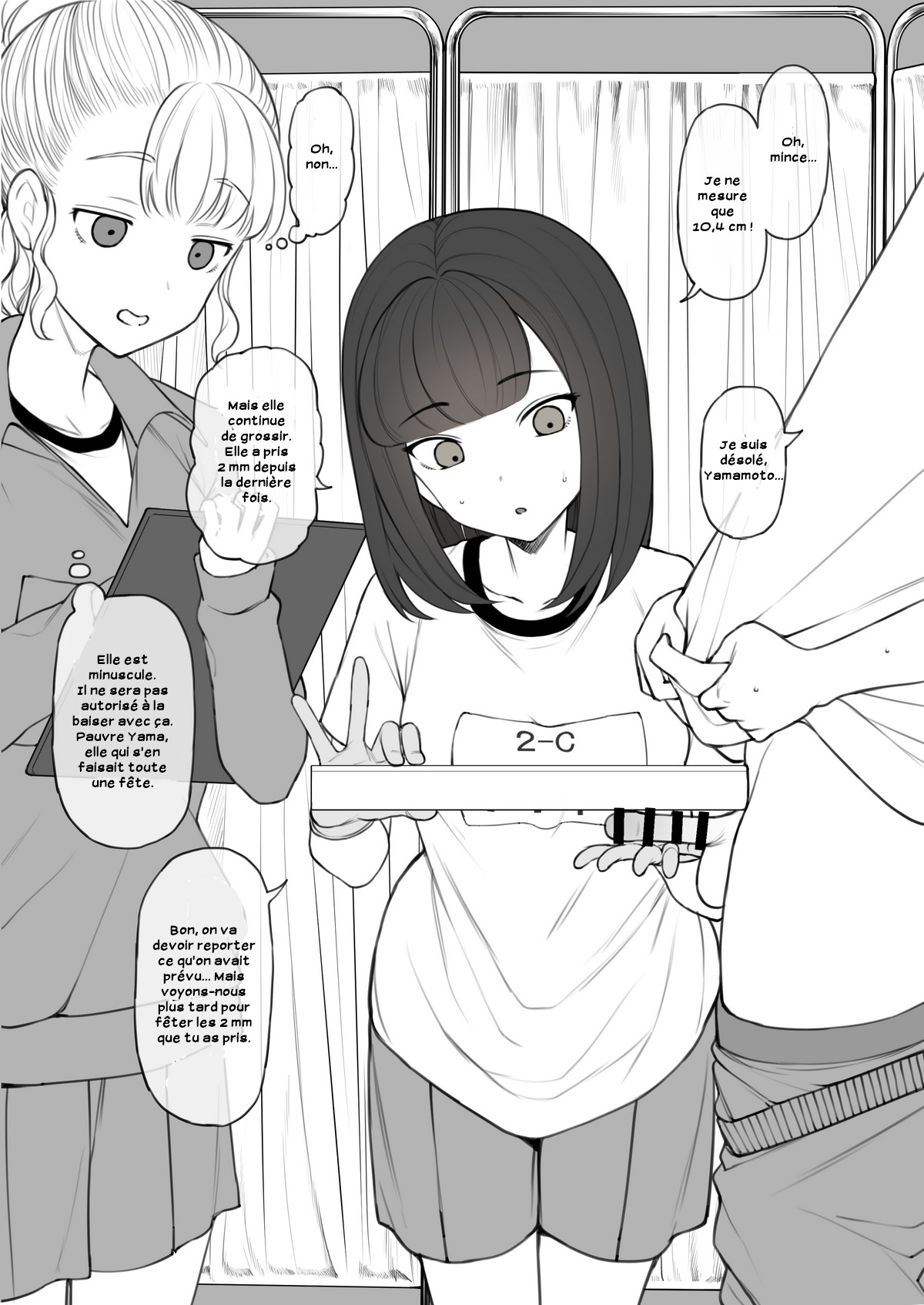 Penis no Dekasa de Subete ga Kimaru Sekai de Sochin no Boku ga Kisekiteki ni Te ni Ireta Kanojo wa Touzen no You ni Dekachin ni Netorarete Owaru page 3 full