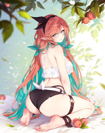 Peachy cover