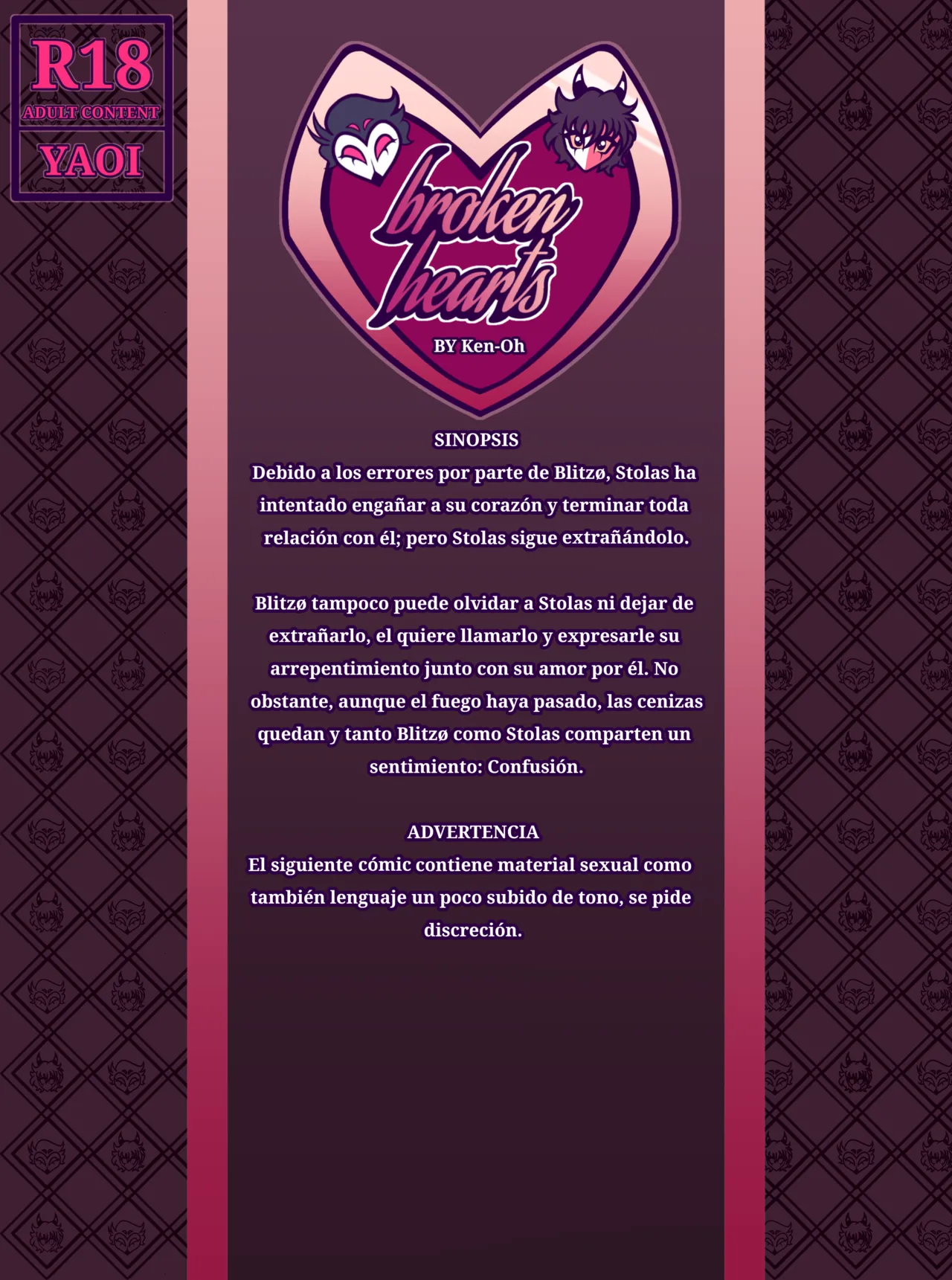 BROKEN HEARTS   Complete page 3 full