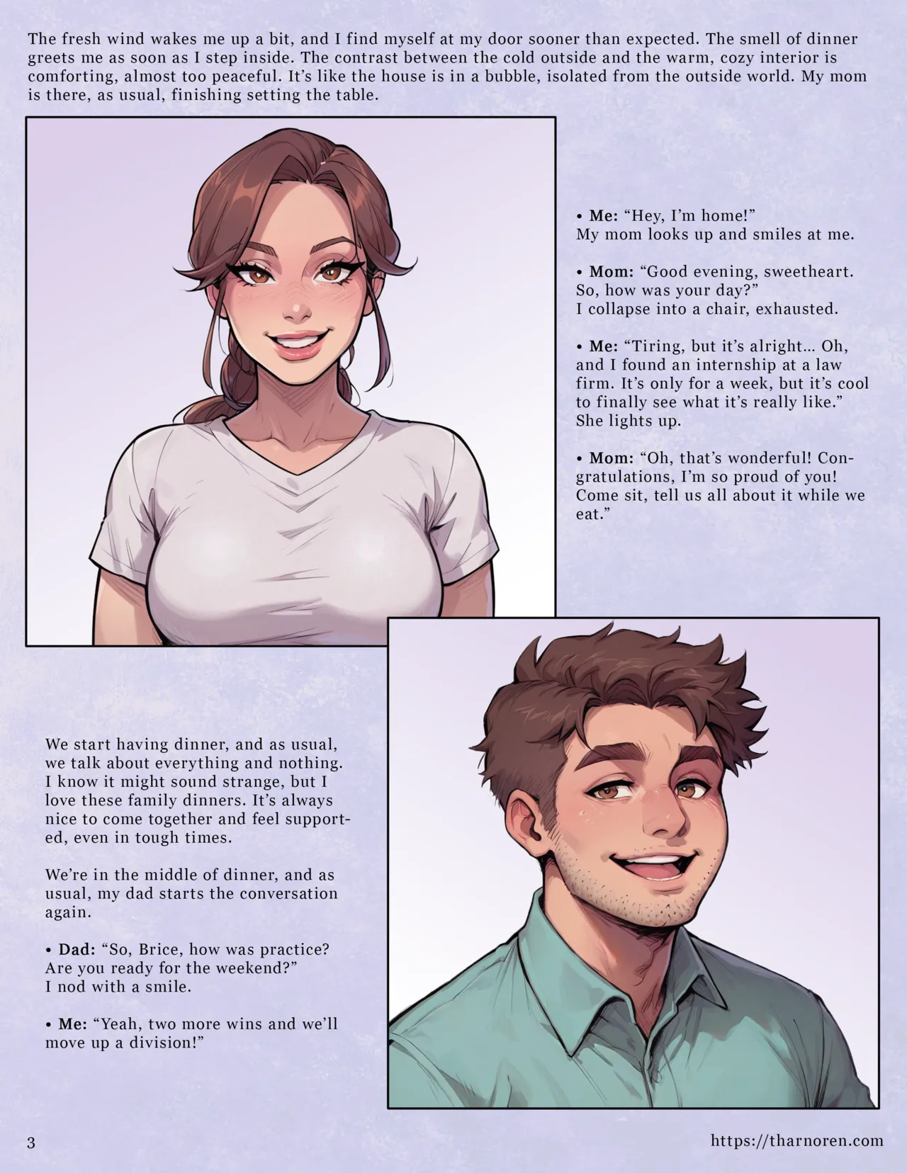 My Famous Sister Chapter 1 - The Game Begins page 5 full