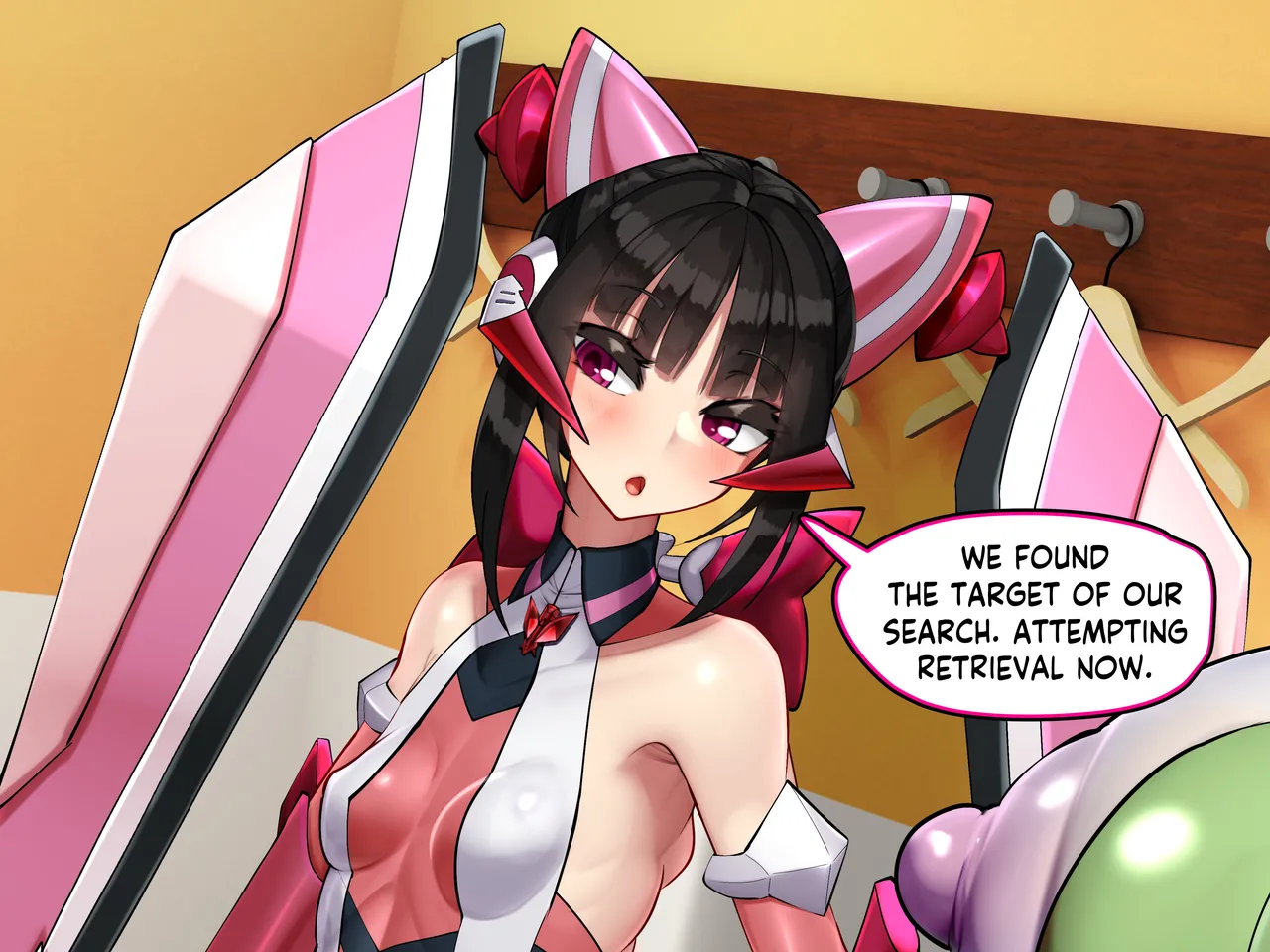 Senki Zecchou Chinpogear ~Kirika x Shirabe Futanari Sougo Enkakukan~ page 3 full