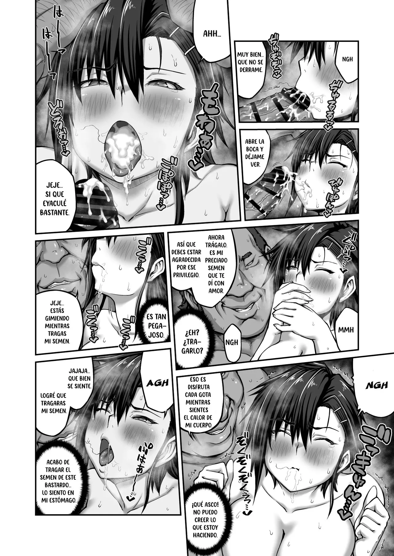 Nakadashi Oji-san ni Nerawareta Mesu wa Nigeru Koto ga Dekinai ~Fujitomo Megumi Hen 2~ page 10 full