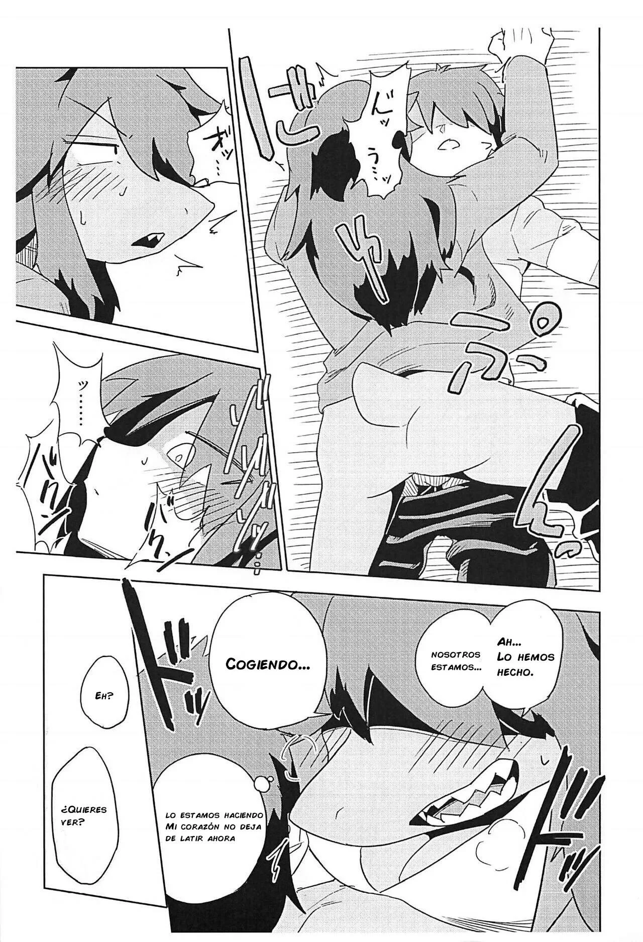 Shishunki Ishukan Yane no shita | Pubertad entre especies bajo el mismo techo page 9 full