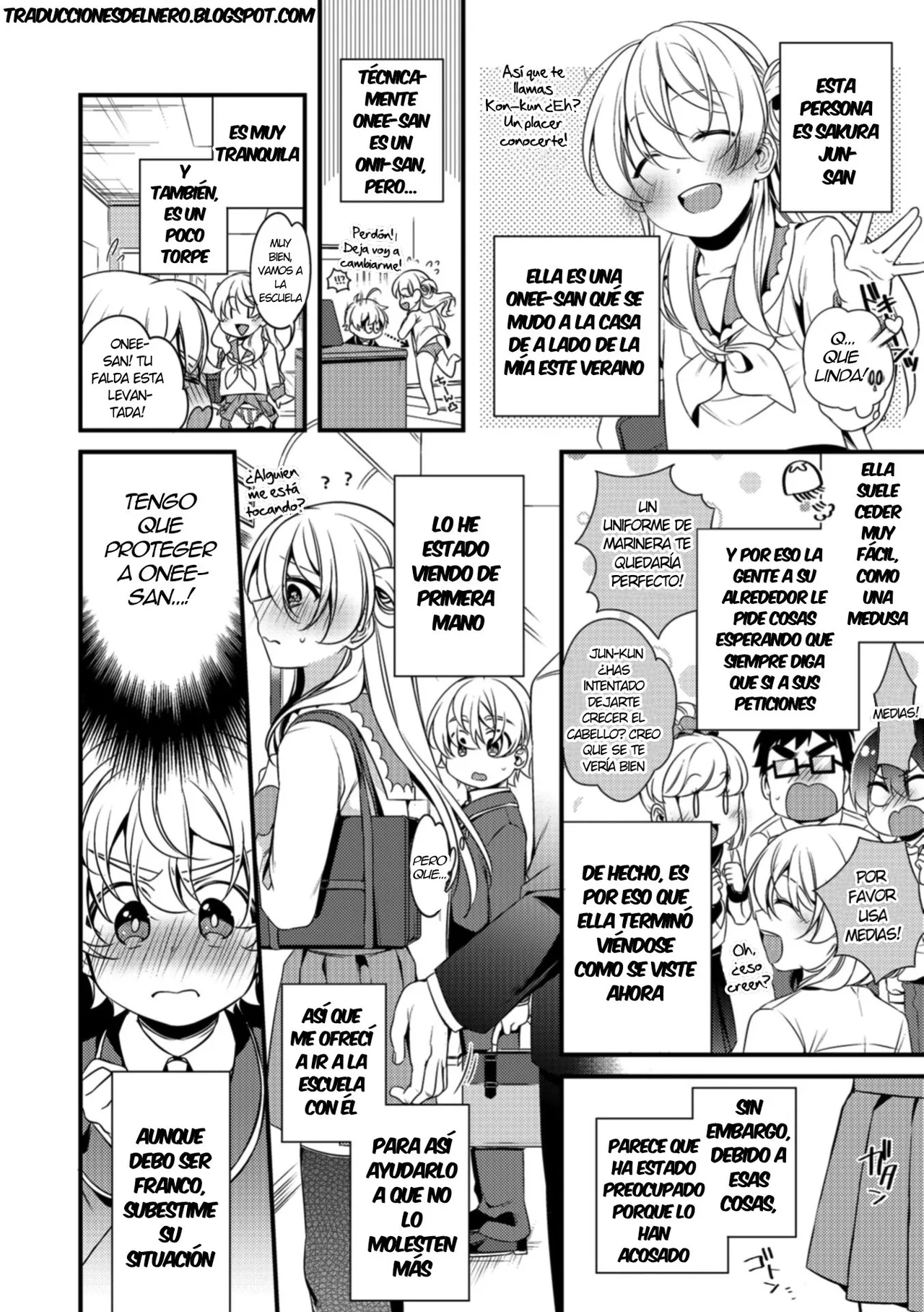 Boku to Onee-san no Chikan Boushi Daisakusen page 2 full
