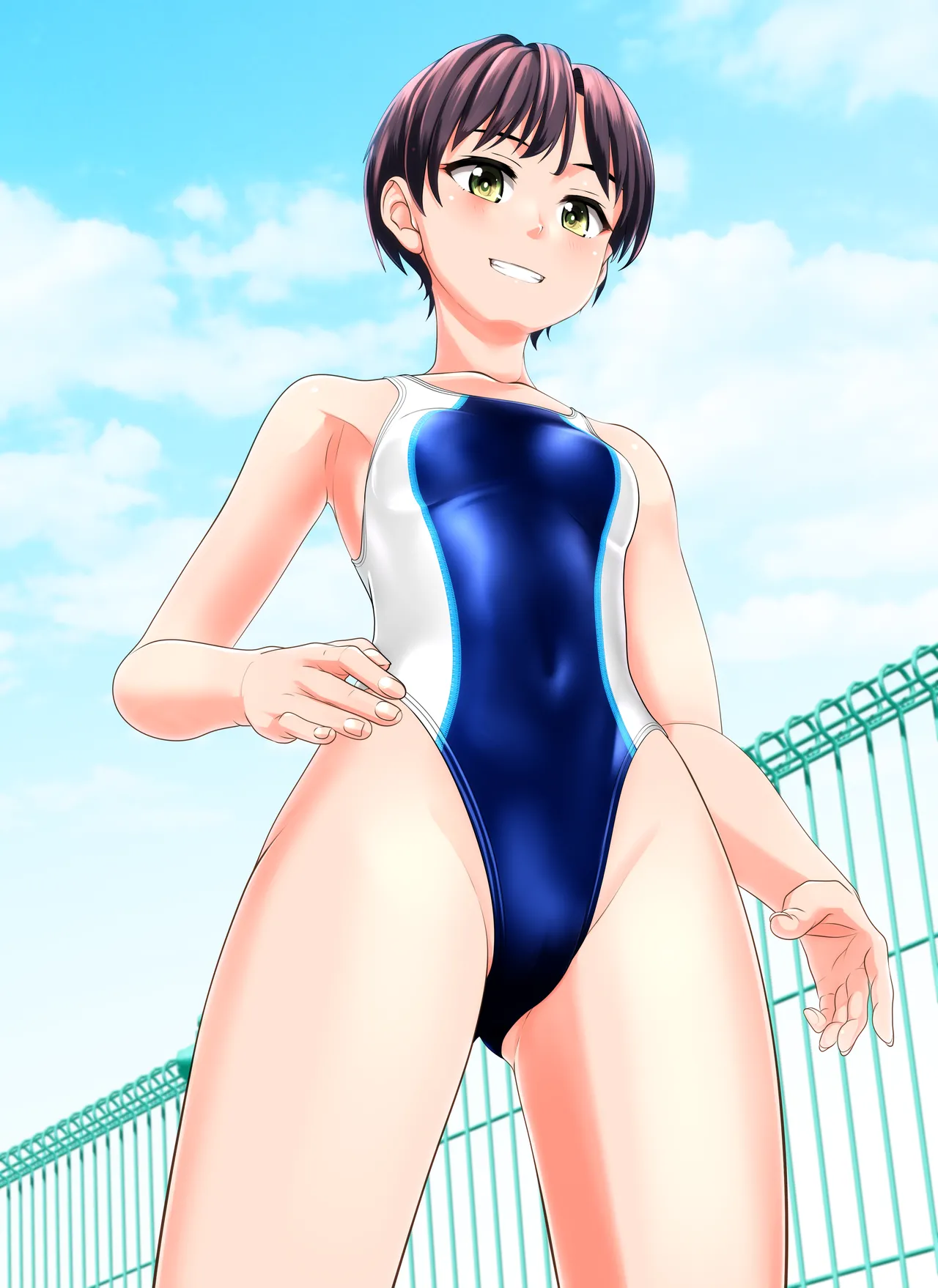アオリ構図練習 13yo page 1 full