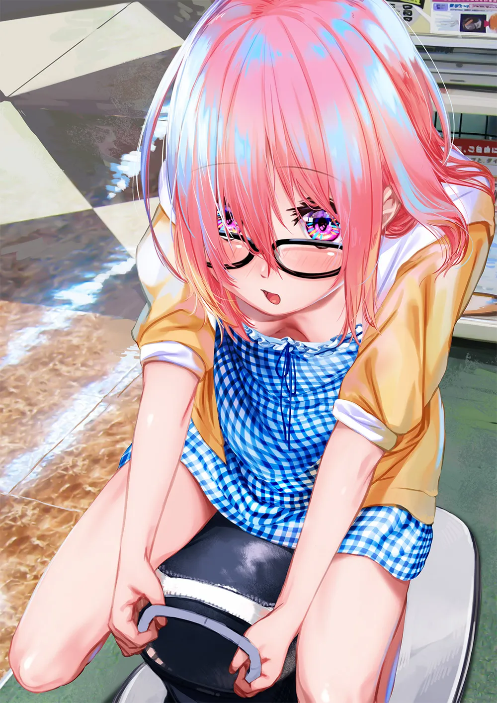 Mashu ni Jyoba Mashiin de Hageshiku Itazura suru yatsu page 9 full