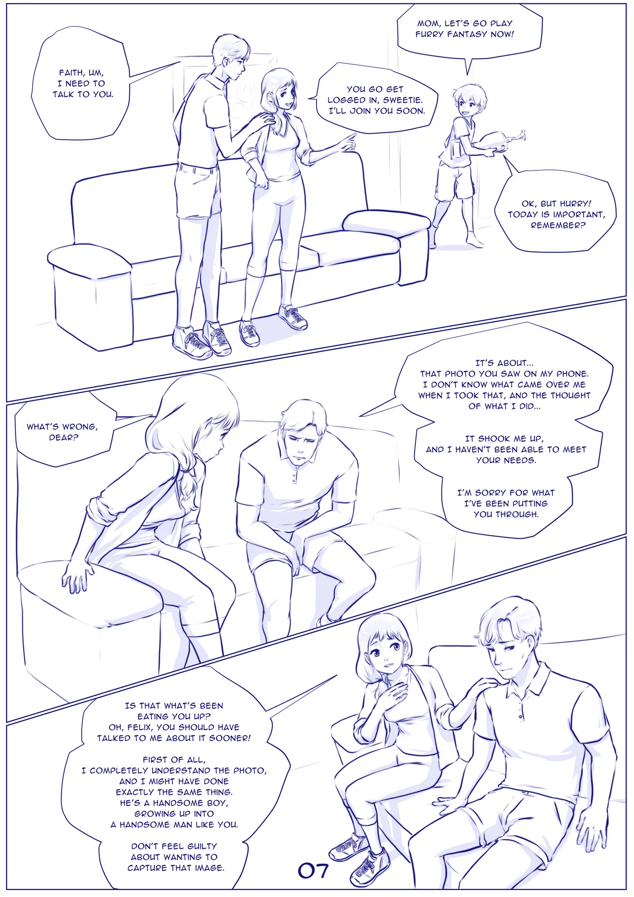 Furry Fantasy XIV Chapter 7 page 8 full