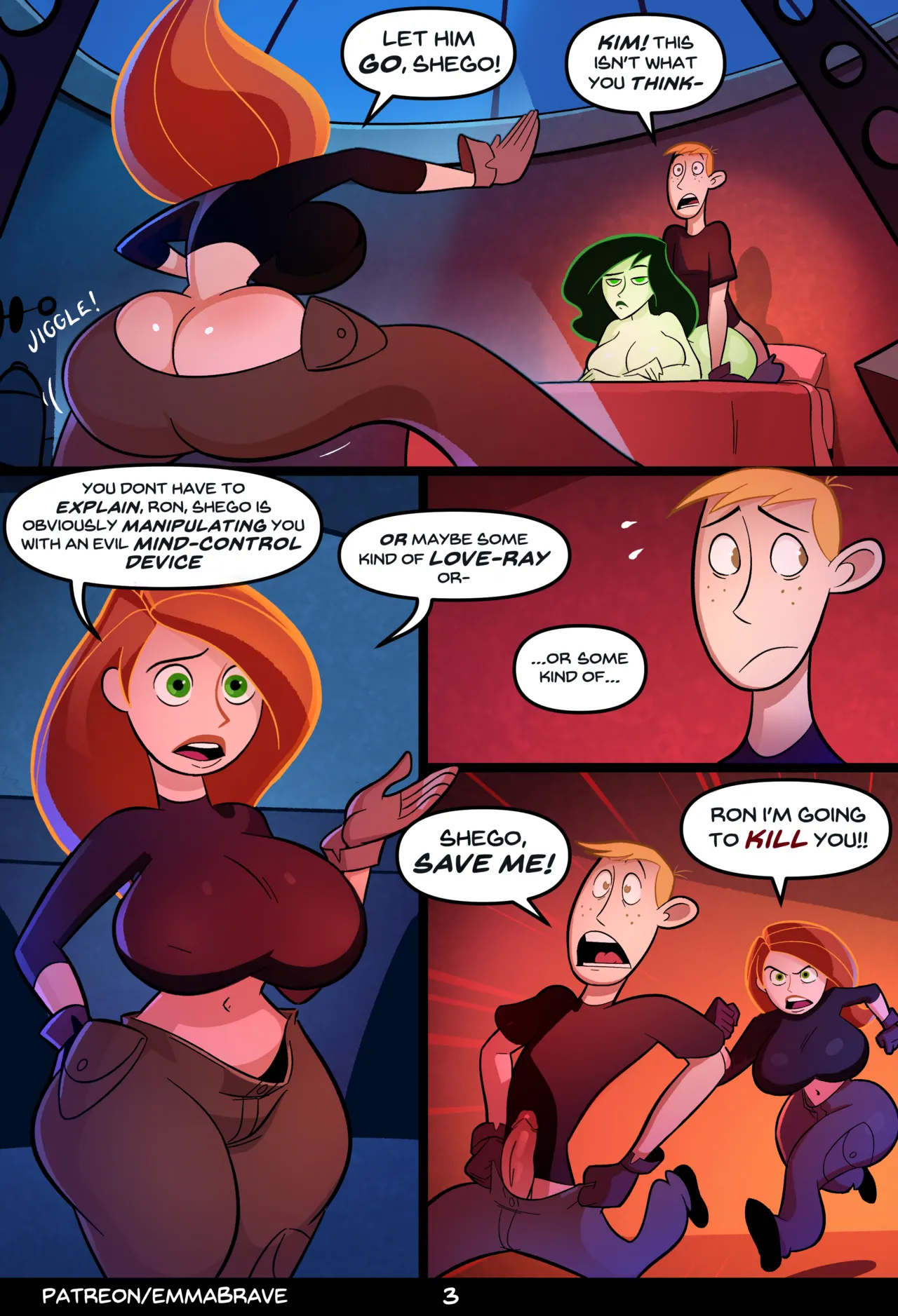 Ron and Shego page 3 full