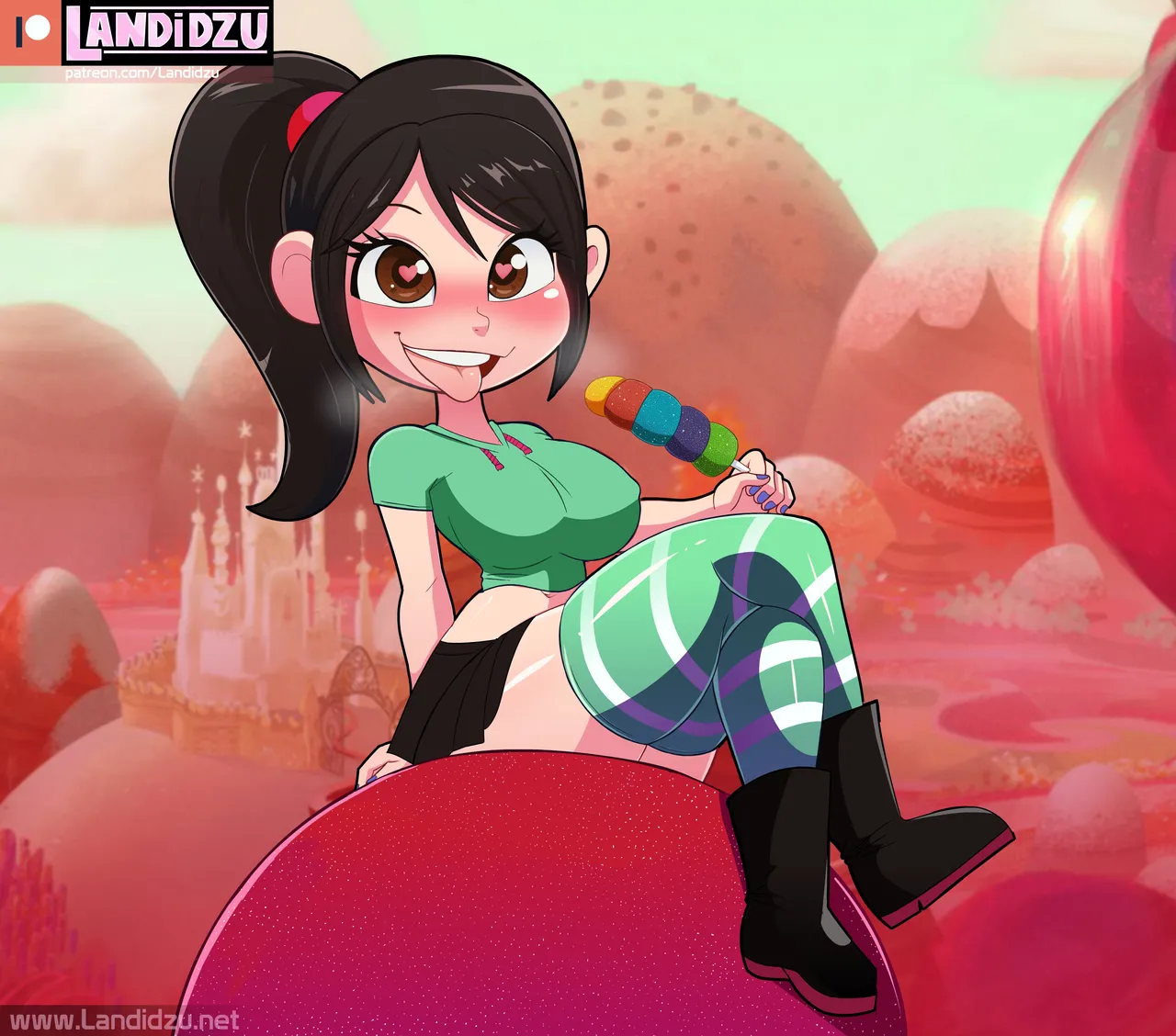 Vanellope von Schweetz page 1 full