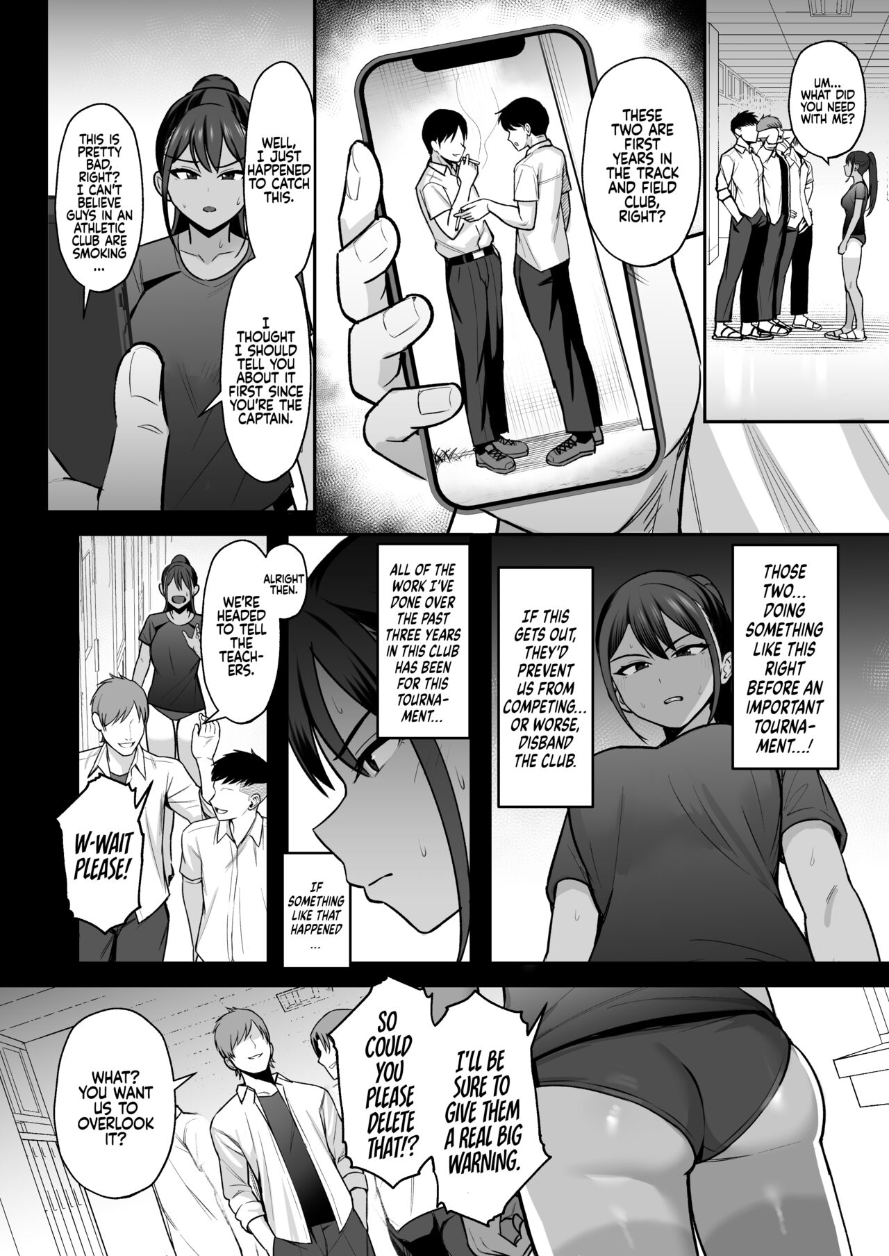 Rikujoubu Buchou, Yankee-tachi ni Otosareru | The Captain of the Track and Field Club Surrenders to a Bunch of Delinquents page 7 full