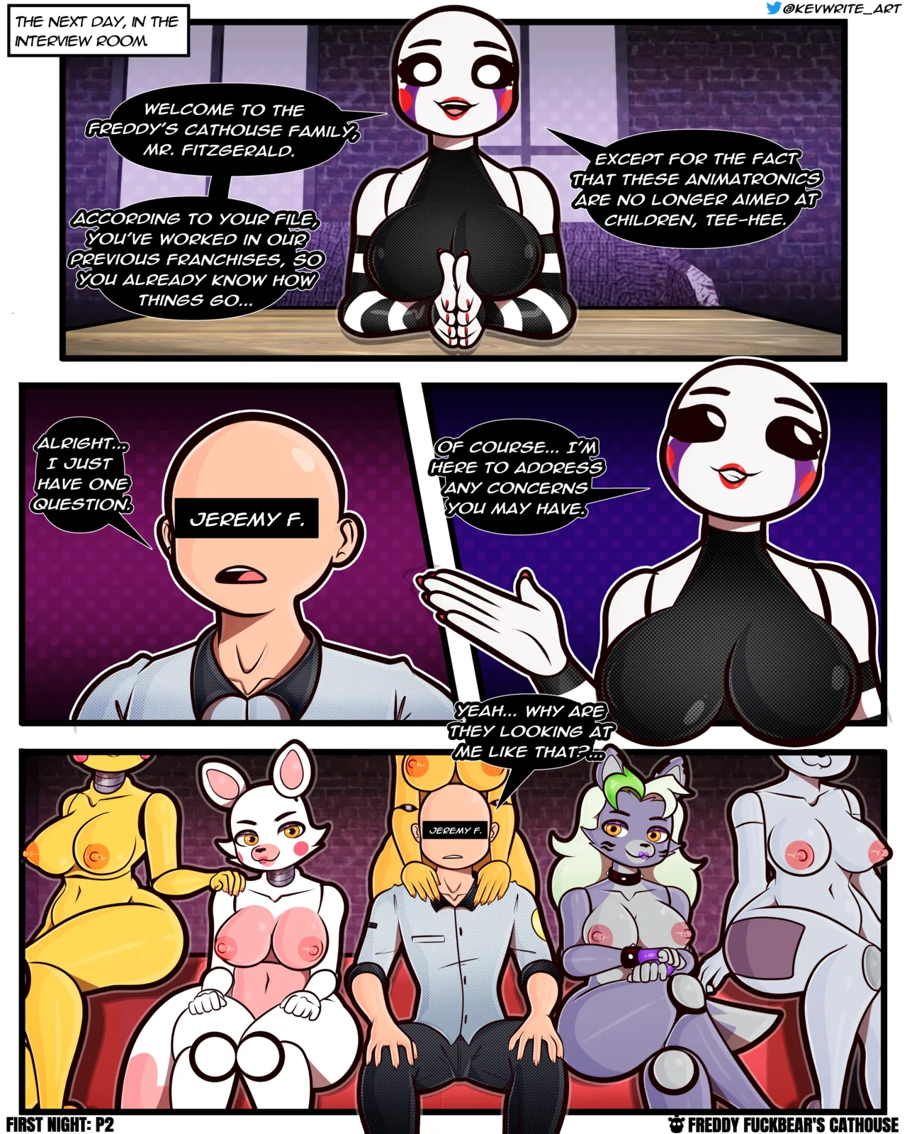 Freddy Fuckbear's Cathouse: First Night page 3 full