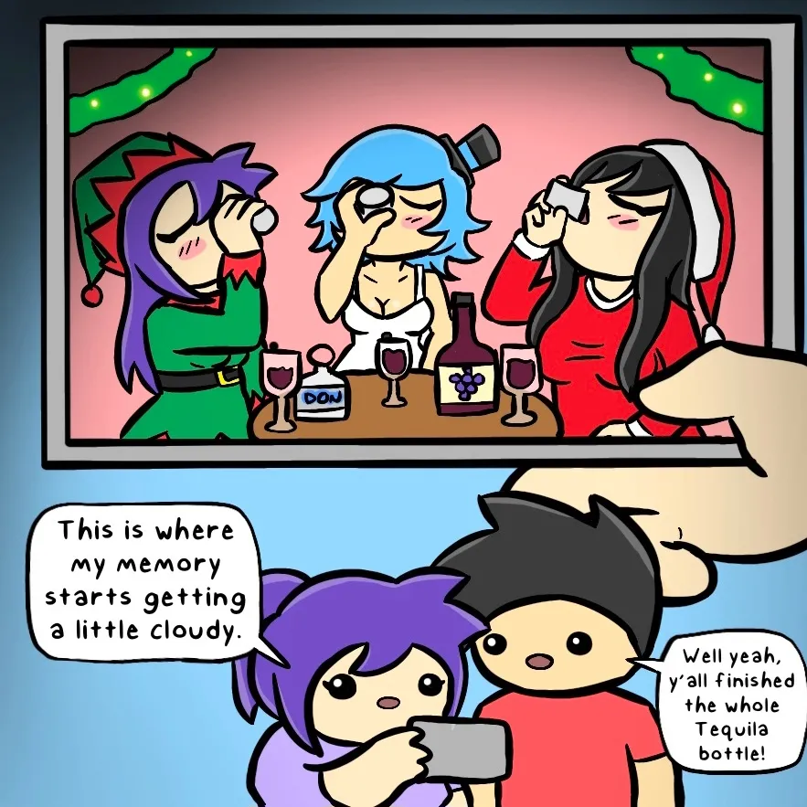 Christmas Party Girls page 3 full