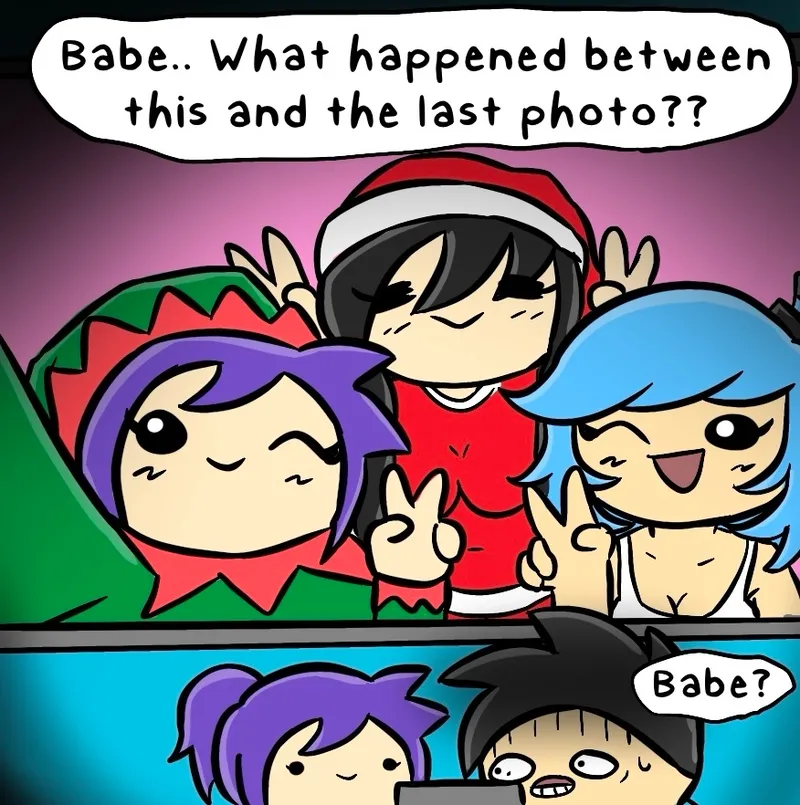 Christmas Party Girls page 6 full