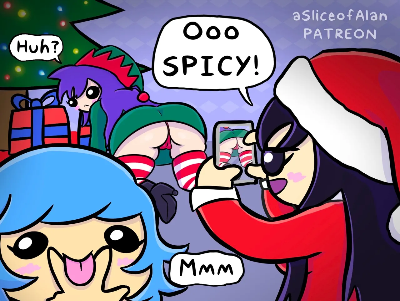 Christmas Party Girls page 8 full