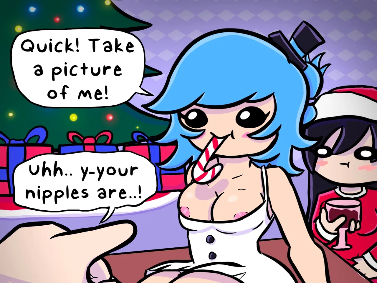 Christmas Party Girls page 9 full