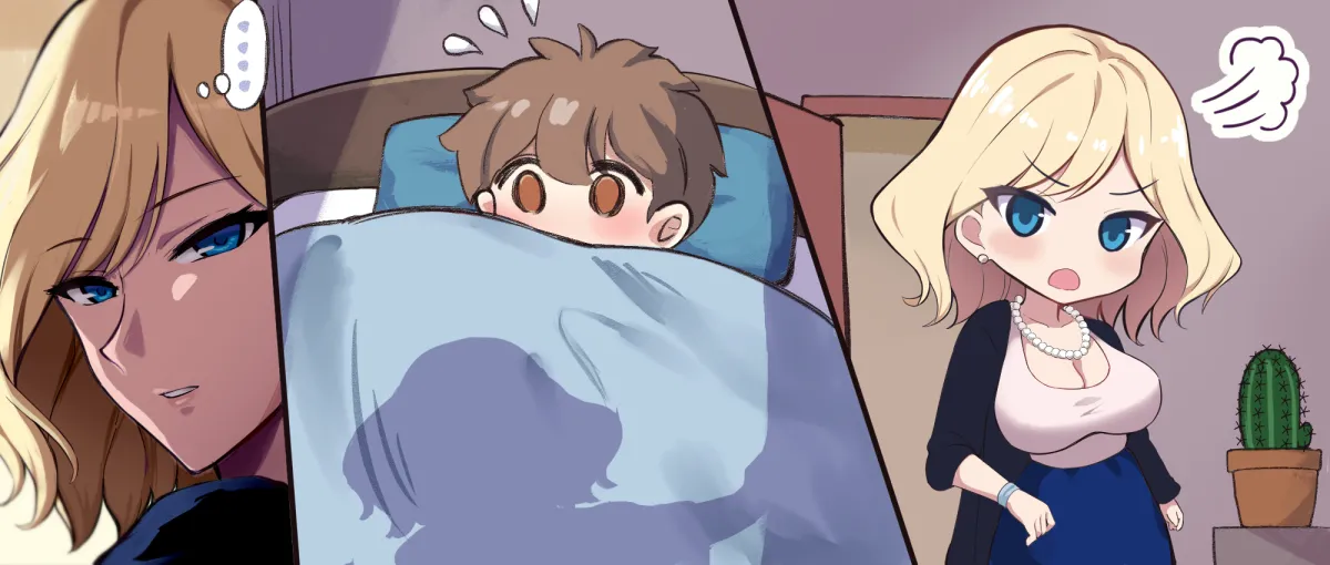 ドスケベ裸エプロンマ◯の手コキッス page 1 full