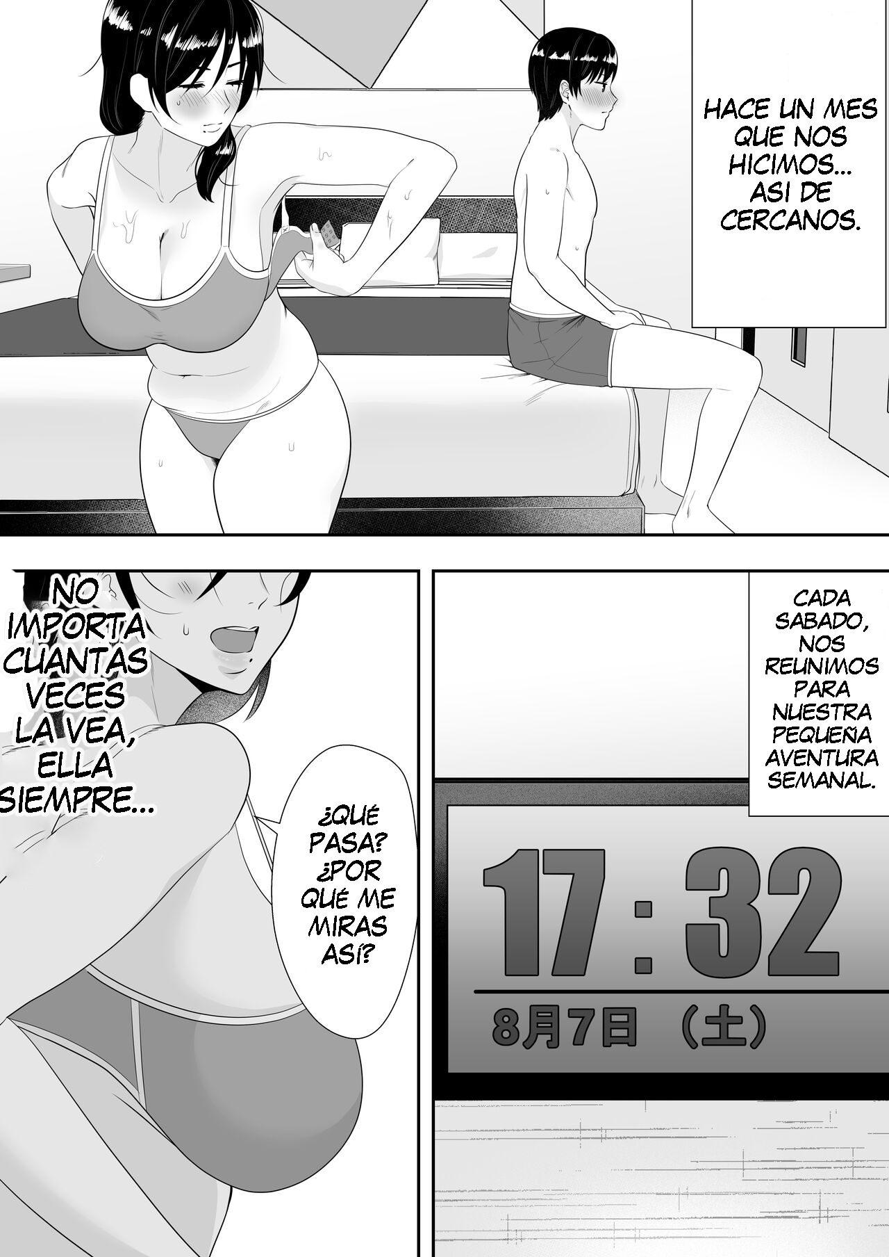 Kimottama Kaa-chan 2 ~Genki Mama wa Boku no Iinari Onaho~ | Una Vigorosa Madre 2 ~Mi Segunda Madre es mi Novia~ page 7 full