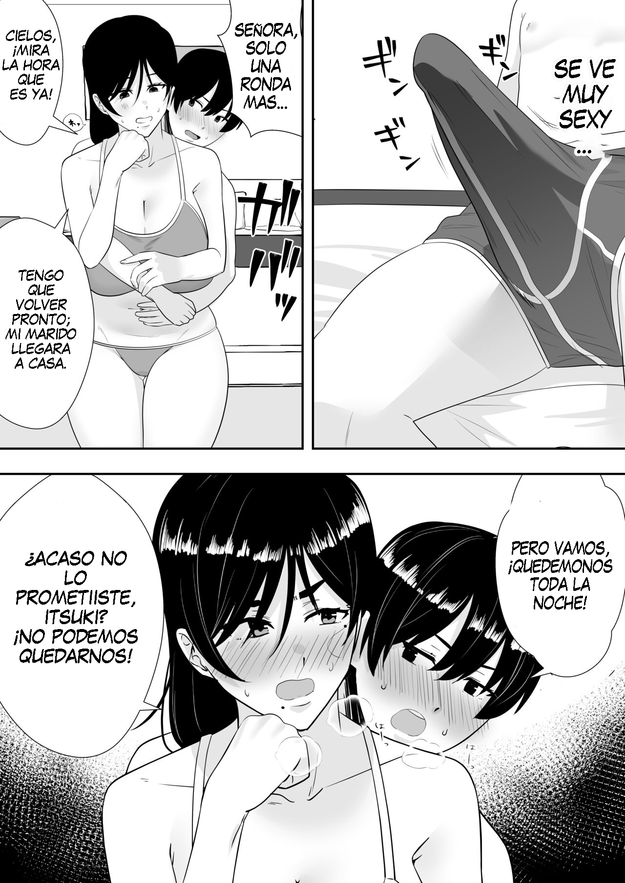 Kimottama Kaa-chan 2 ~Genki Mama wa Boku no Iinari Onaho~ | Una Vigorosa Madre 2 ~Mi Segunda Madre es mi Novia~ page 8 full