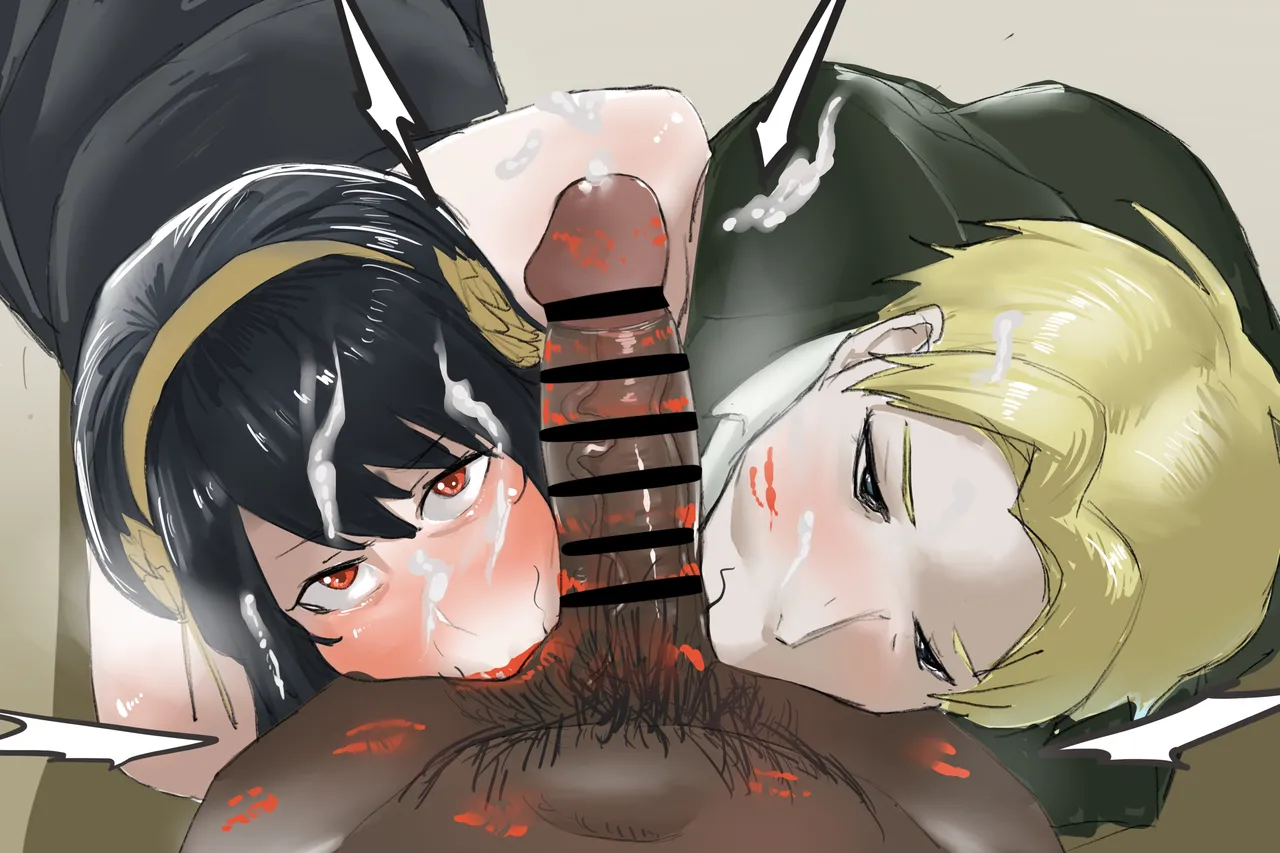 Mr. and Mrs. Forger eat cream-filled chocolate balls page 7 full