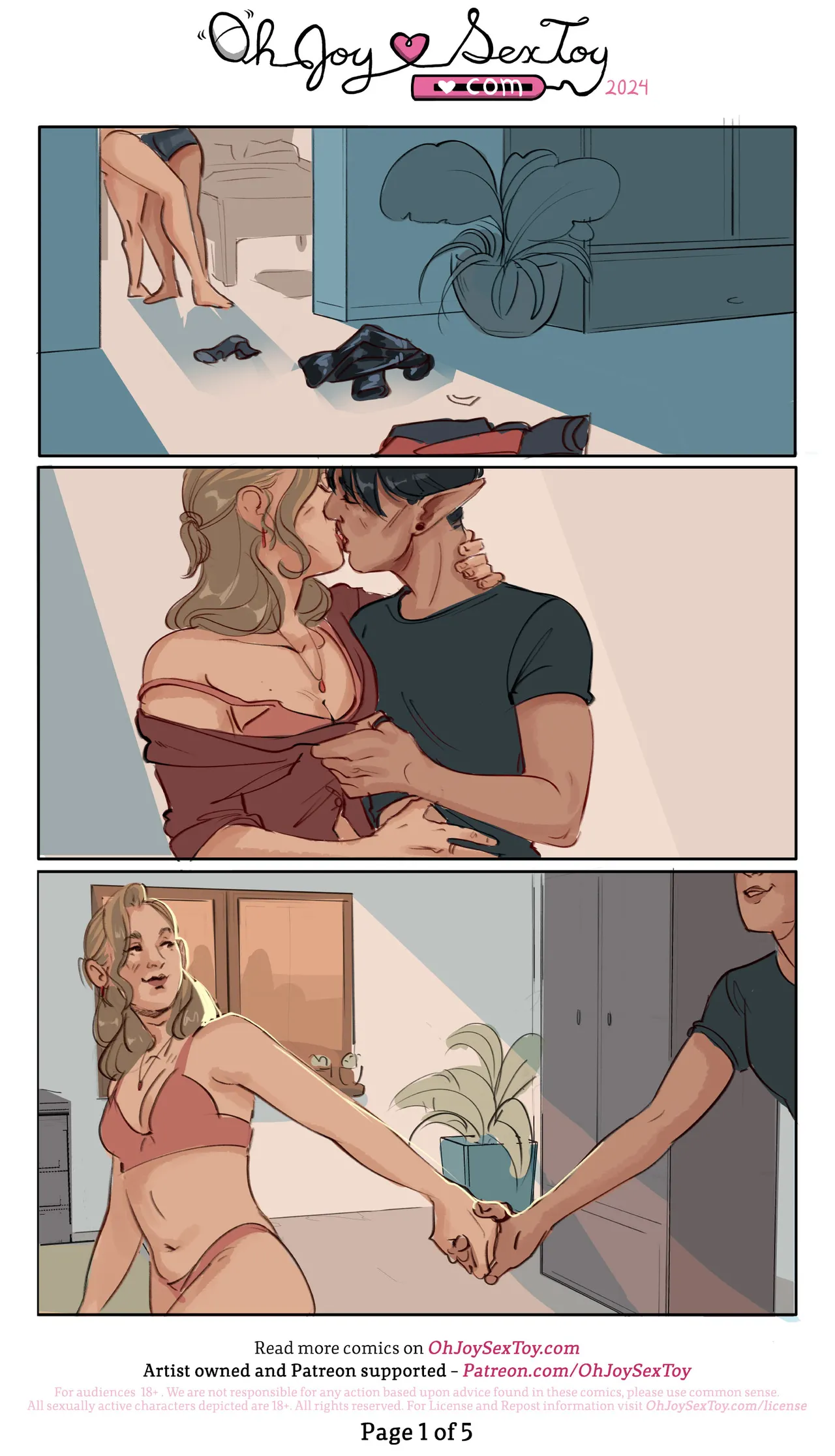 A Little Tied Up page 1 full
