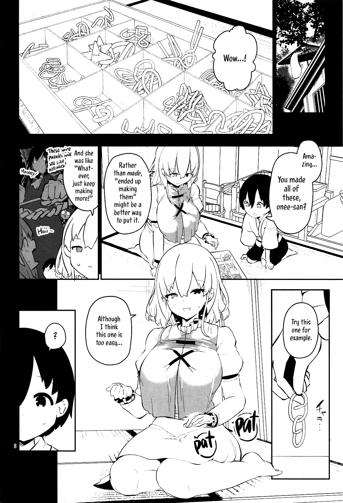 Kogasa Onee-san wa Odorokasetai - Kogasa want to surprise. page 8 full