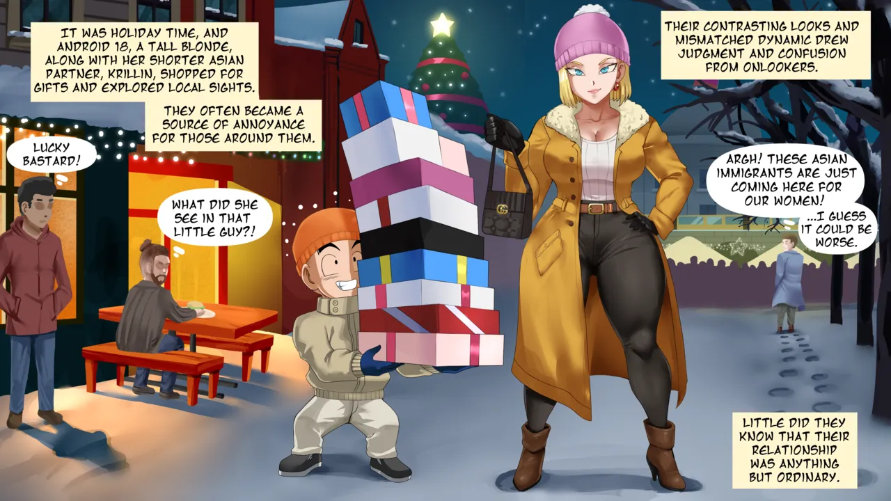 PP Android 18 Christmas One Shot page 1 full