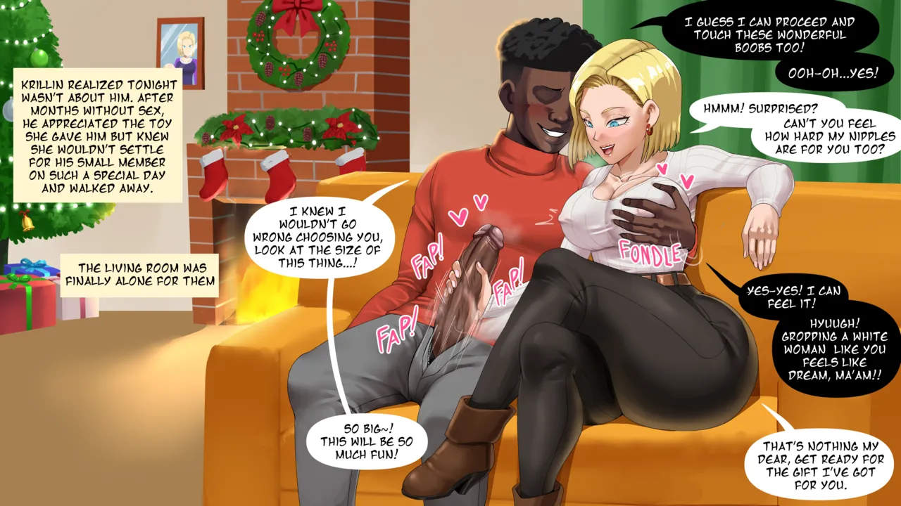 PP Android 18 Christmas One Shot page 6 full