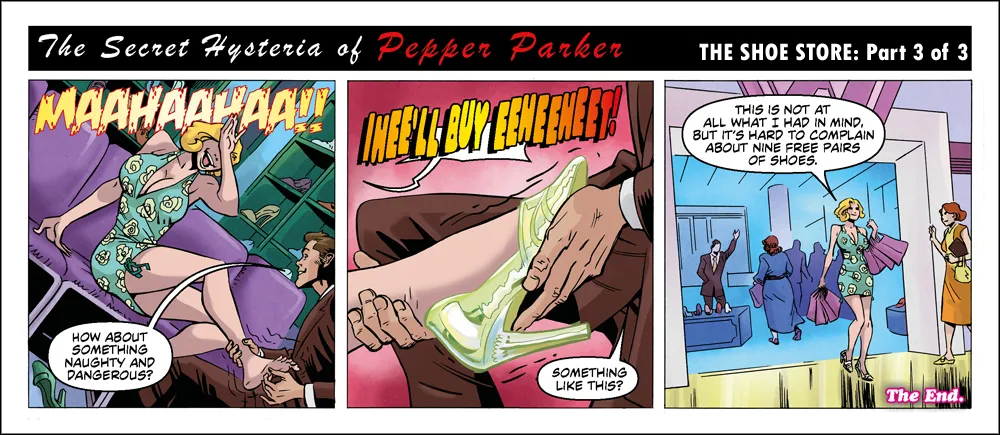 Bandito - Pepper Parker - 3 Panel Comic page 3 full