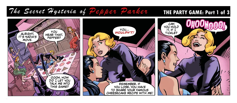 Bandito - Pepper Parker - 3 Panel Comic page 7 full