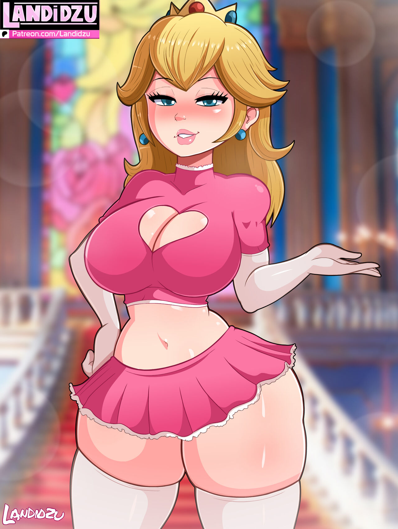 Princess Peach page 1 full