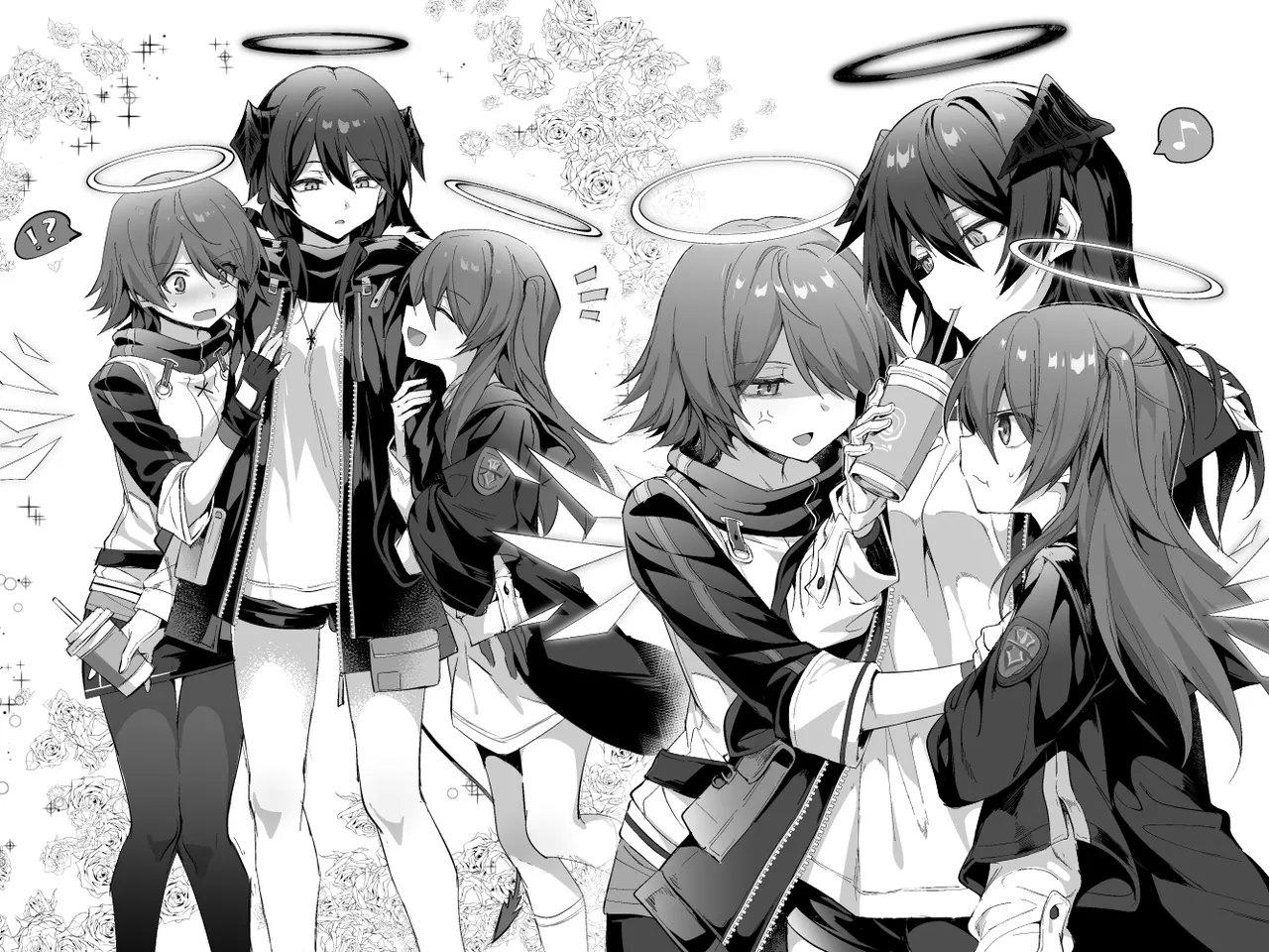 Mostima x Exusiai Short Story page 1 full